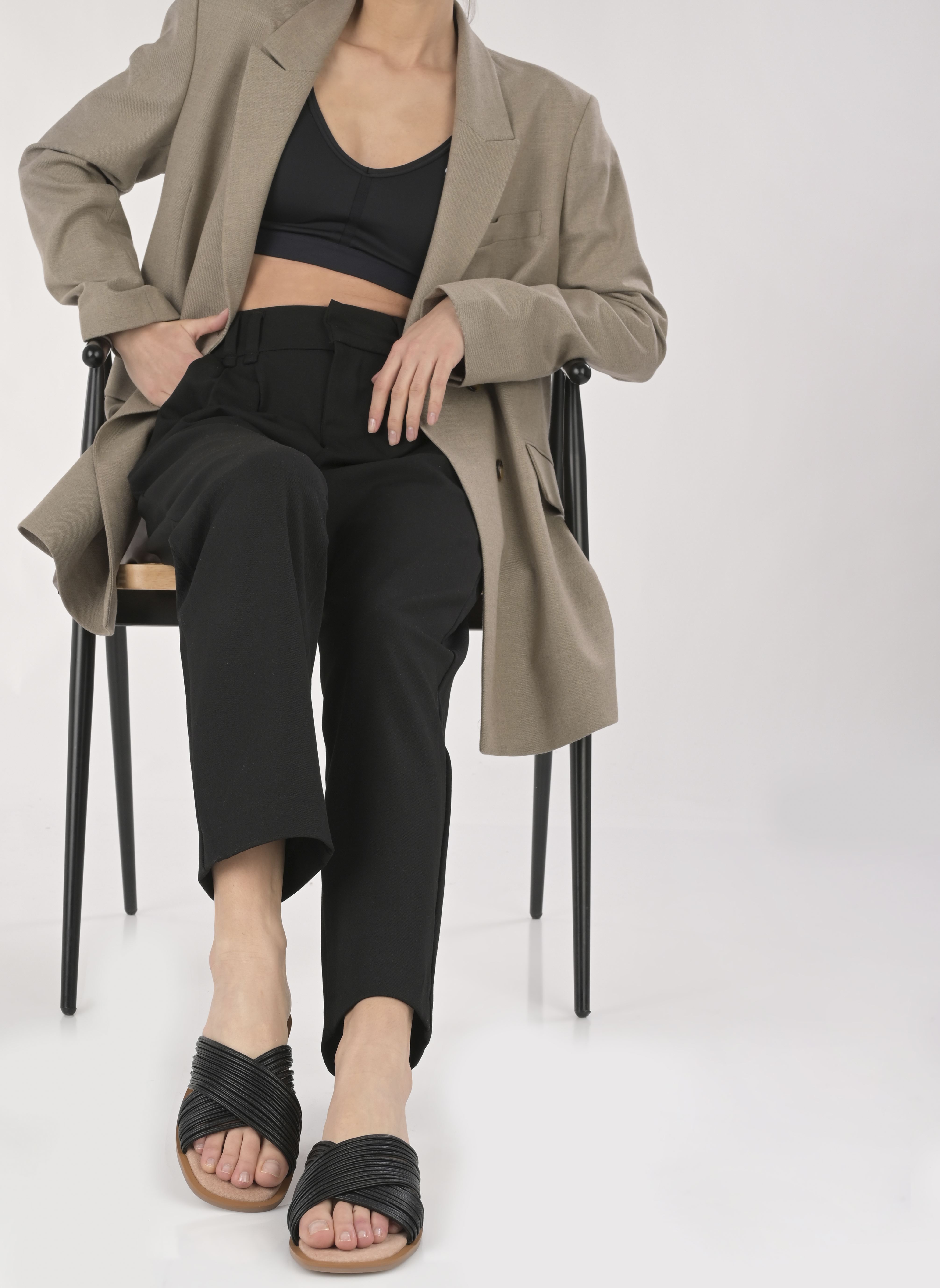 Muilen FLORINE dames zwart LPB -LES PETITES BOMBES Muilen FLORINE dames zwart Noir Metal