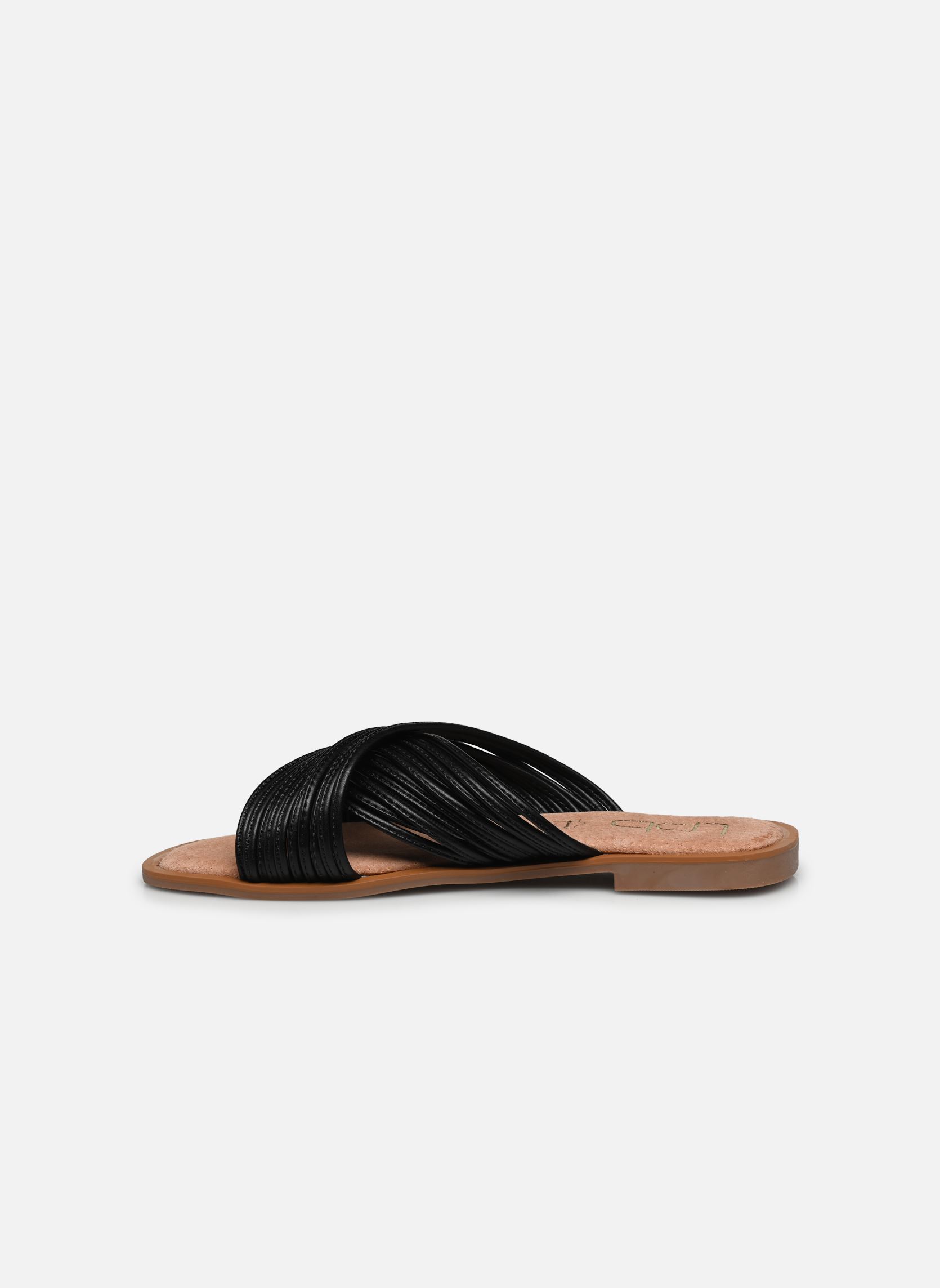 Muilen FLORINE dames zwart LPB -LES PETITES BOMBES Muilen FLORINE dames zwart Noir Metal