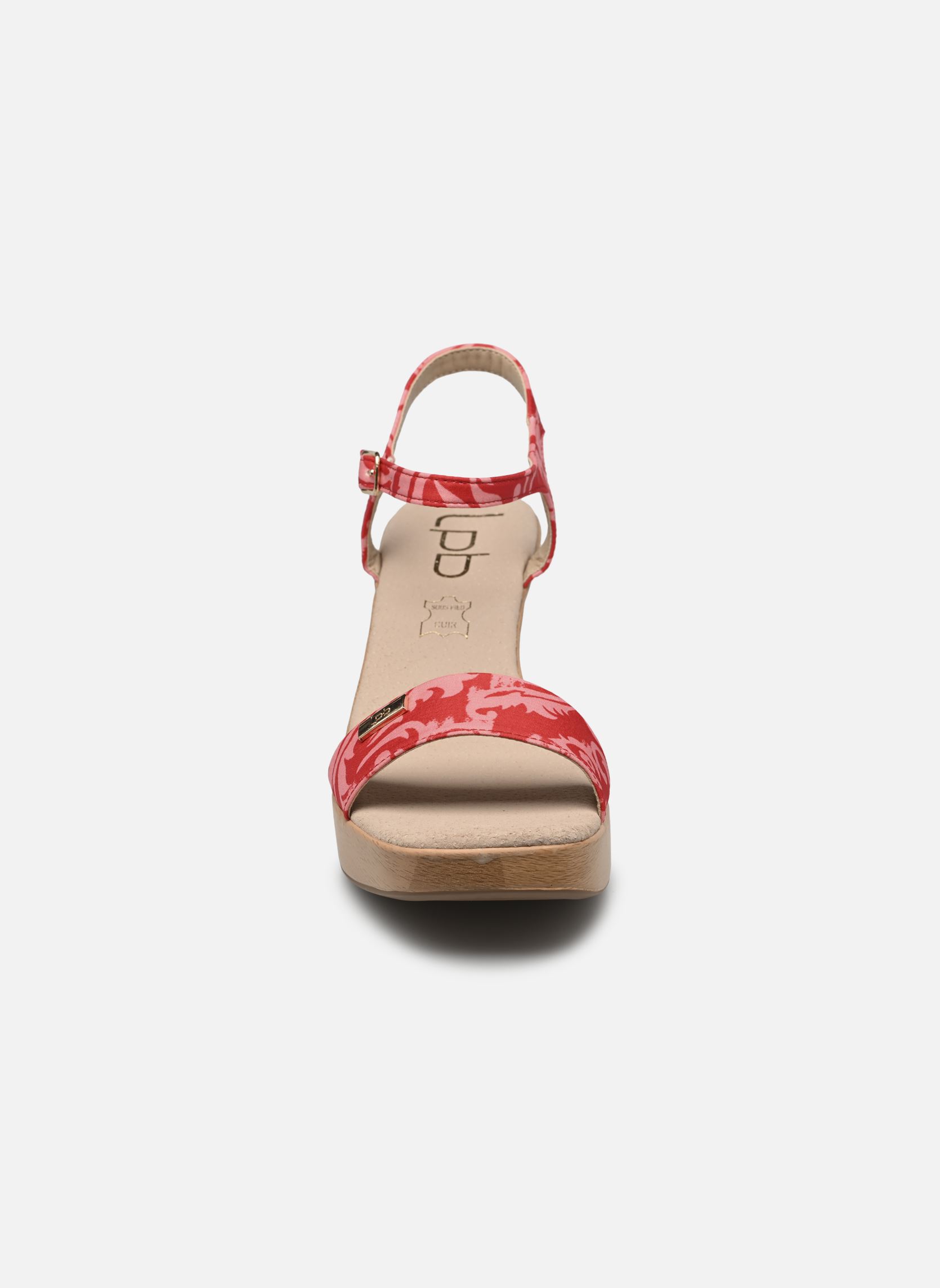 Sandalias y plataformas de cuña FLAVIA mujer multicolor LPB -LES PETITES BOMBES Sandalias y plataformas de cuña FLAVIA mujer multicolor PRINT ROUGE DUCHESSE