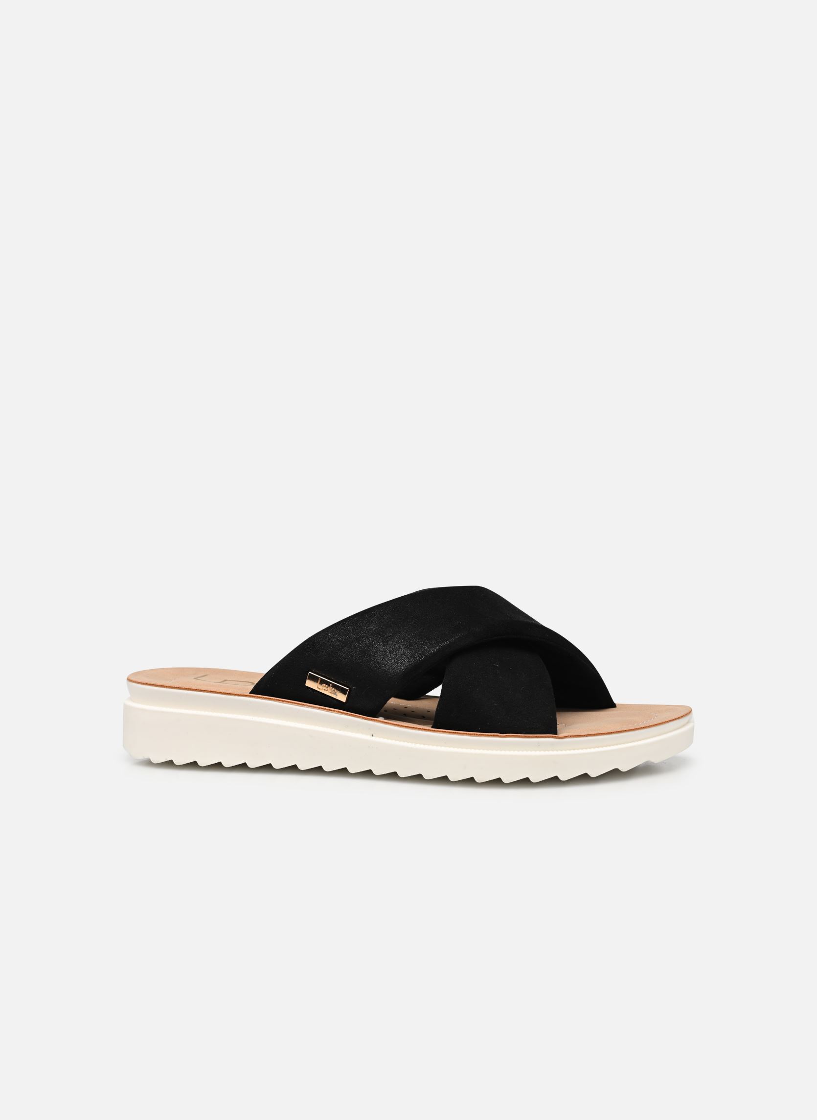 Pantoletten FIDELLA damen schwarz LPB -LES PETITES BOMBES Pantoletten FIDELLA damen schwarz NOIR SUEDINE