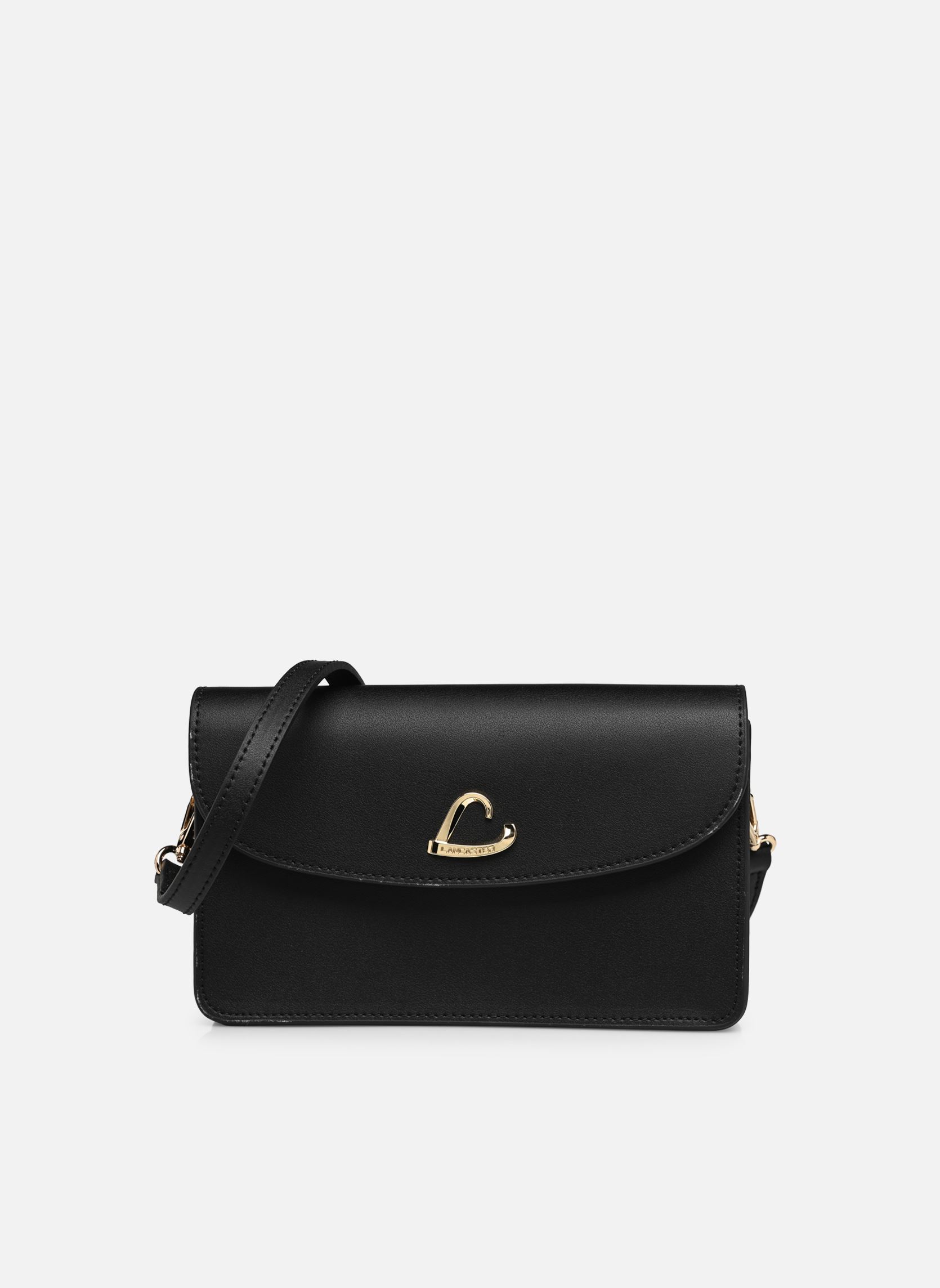 Lancaster City Philos Sac Bandoulière Cuir De Vache Noir - 523-70-NOIR
