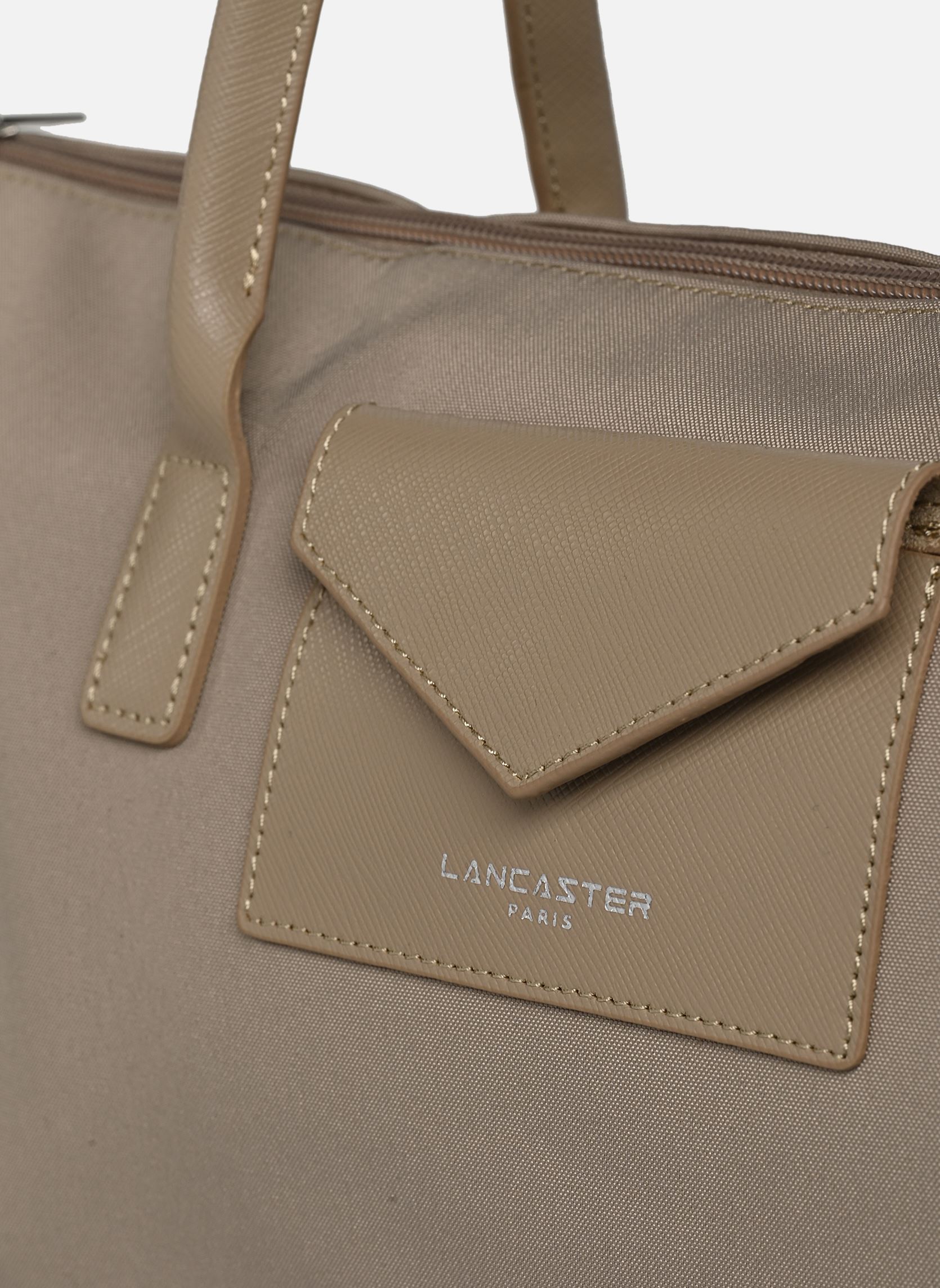 Shopper Sac cabas main Zippé Smart KBA damen beige Lancaster Shopper Sac cabas main Zippé Smart KBA damen beige GALET