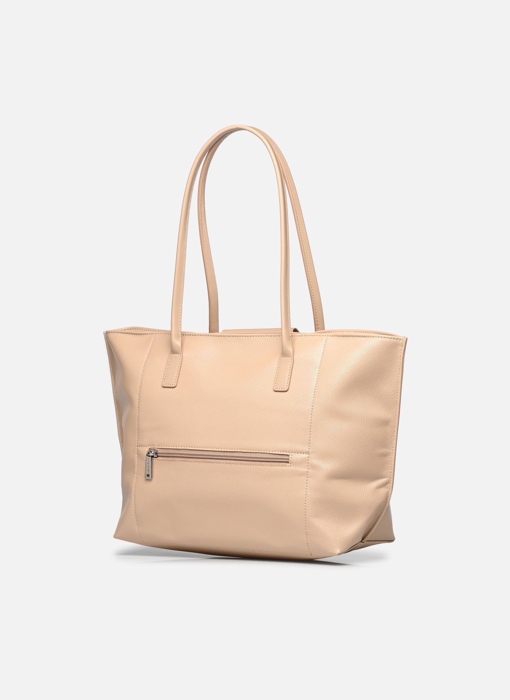 Grote winkelzak Sac cabas épaule Zippée L Maya dames beige Lancaster Grote winkelzak Sac cabas épaule Zippée L Maya dames beige CHAMPAGNE