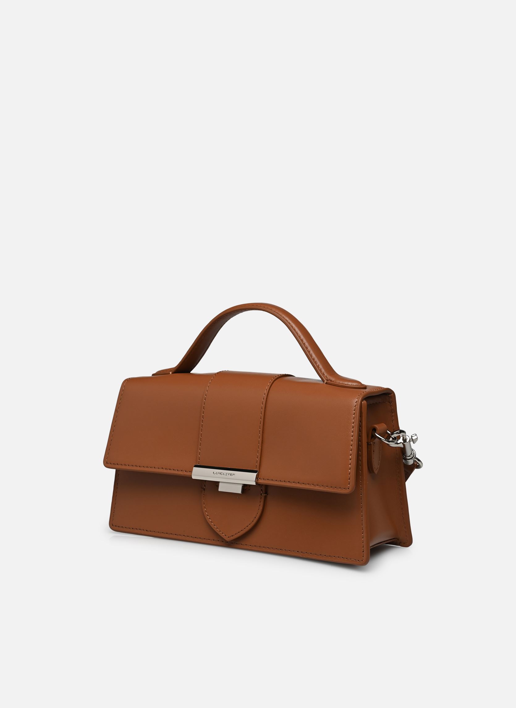 Sacs à main Sac baguette A rabat avec fermoir Paris femme marron Lancaster Sacs à main Sac baguette A rabat avec fermoir Paris femme marron CAMEL