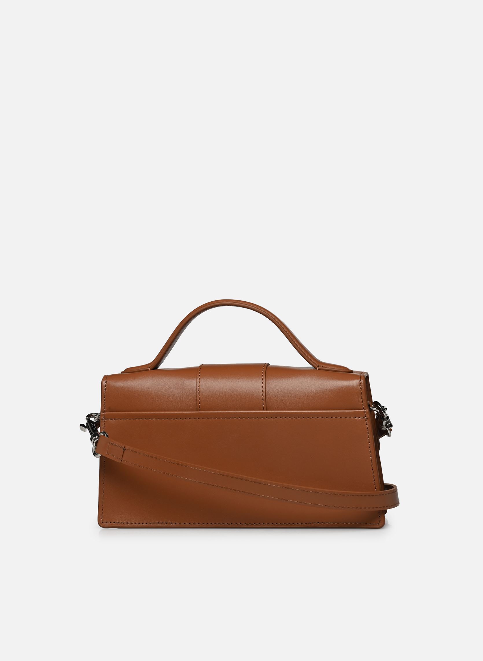 Sacs à main Sac baguette A rabat avec fermoir Paris femme marron Lancaster Sacs à main Sac baguette A rabat avec fermoir Paris femme marron CAMEL