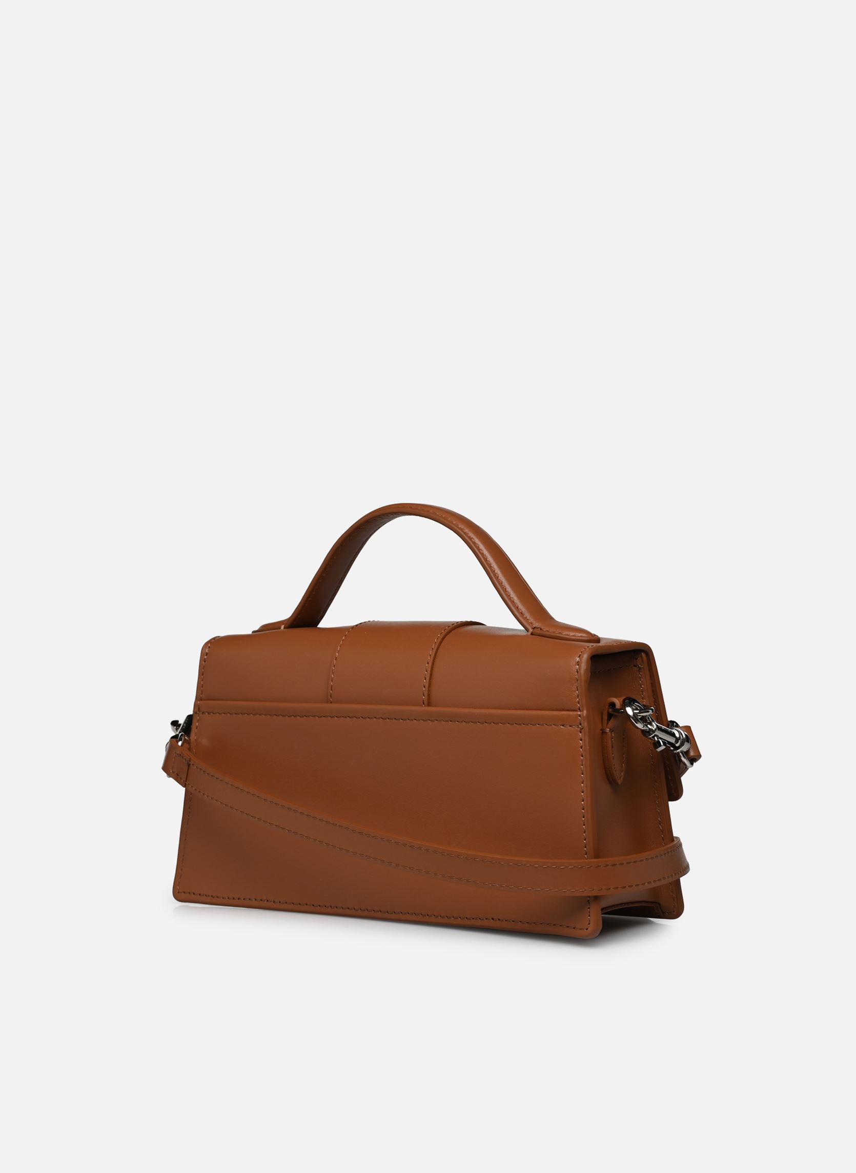 Sacs à main Sac baguette A rabat avec fermoir Paris femme marron Lancaster Sacs à main Sac baguette A rabat avec fermoir Paris femme marron CAMEL
