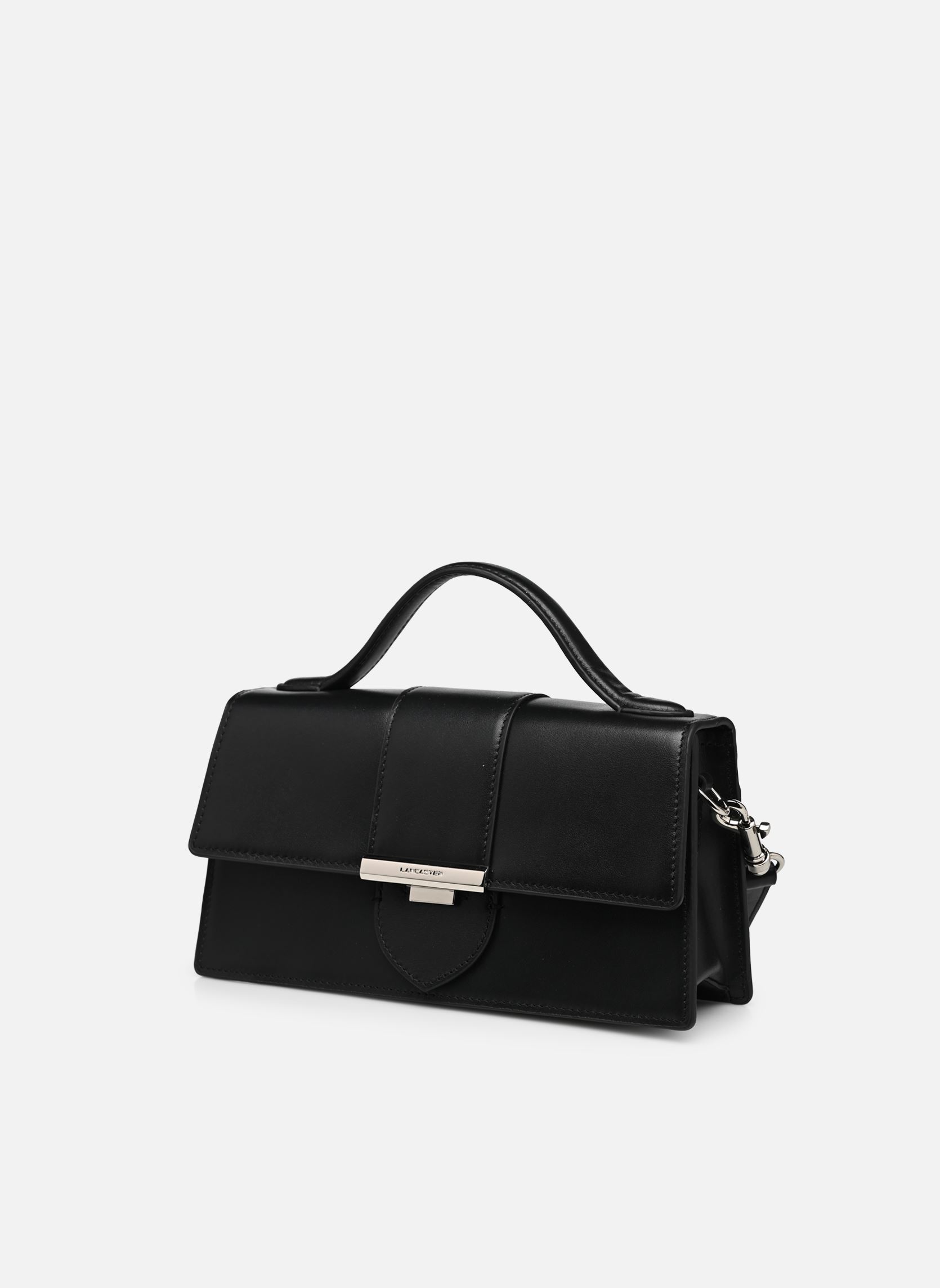 Sacs à main Sac baguette A rabat avec fermoir Paris femme noir Lancaster Sacs à main Sac baguette A rabat avec fermoir Paris femme noir NOIR