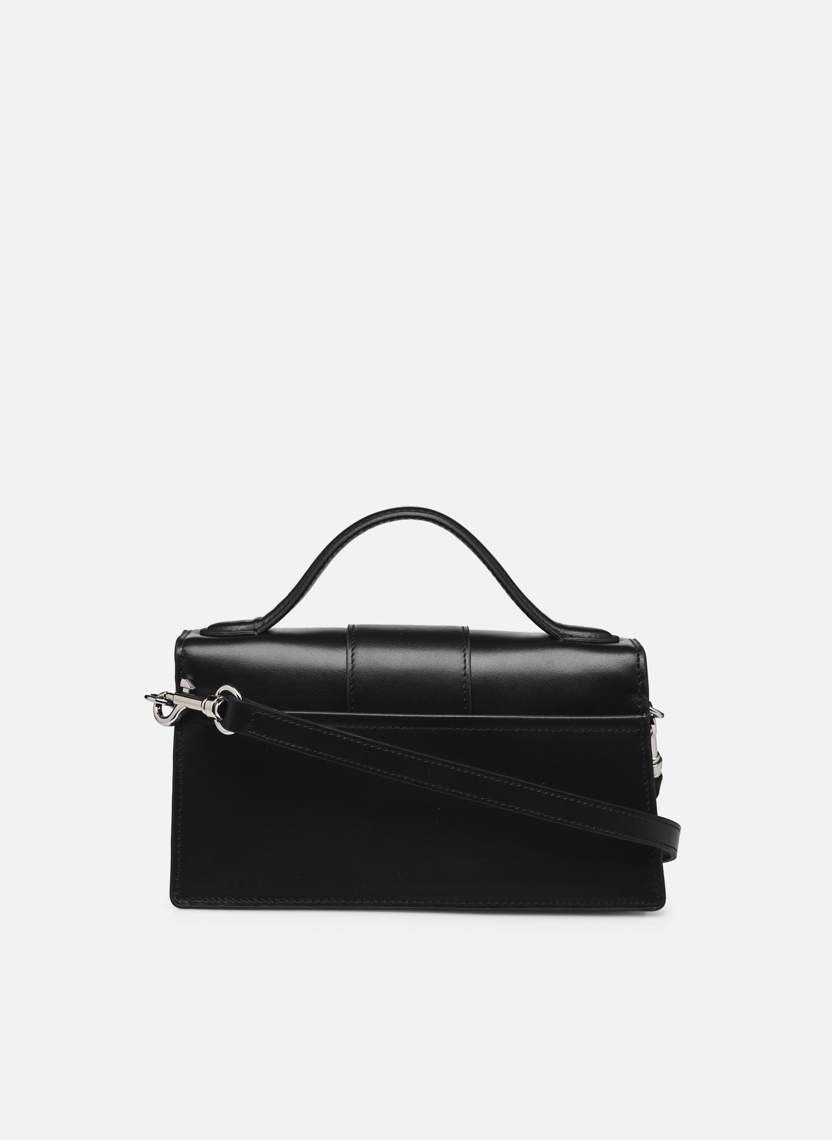 Sacs à main Sac baguette A rabat avec fermoir Paris femme noir Lancaster Sacs à main Sac baguette A rabat avec fermoir Paris femme noir NOIR