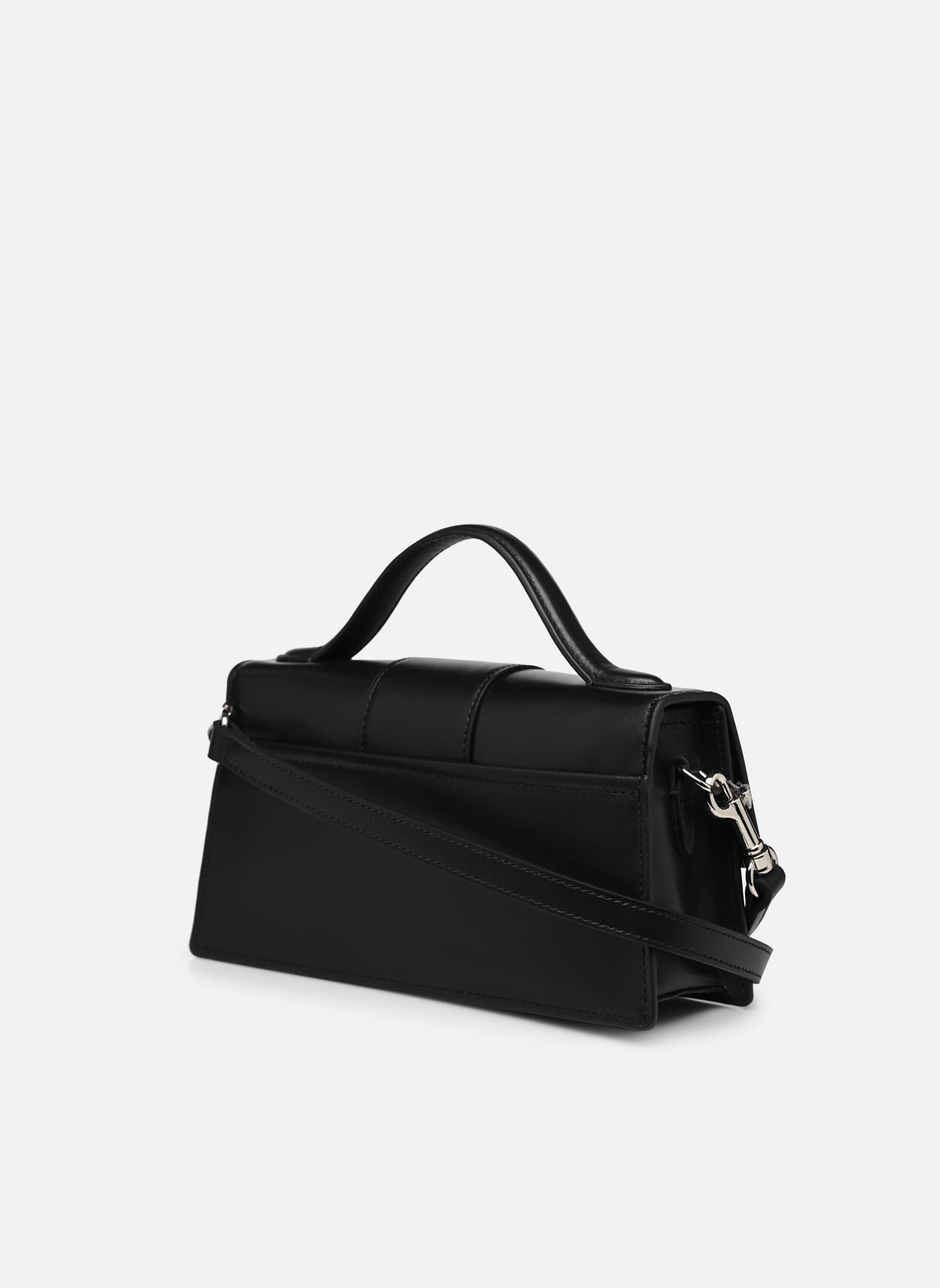 Sacs à main Sac baguette A rabat avec fermoir Paris femme noir Lancaster Sacs à main Sac baguette A rabat avec fermoir Paris femme noir NOIR