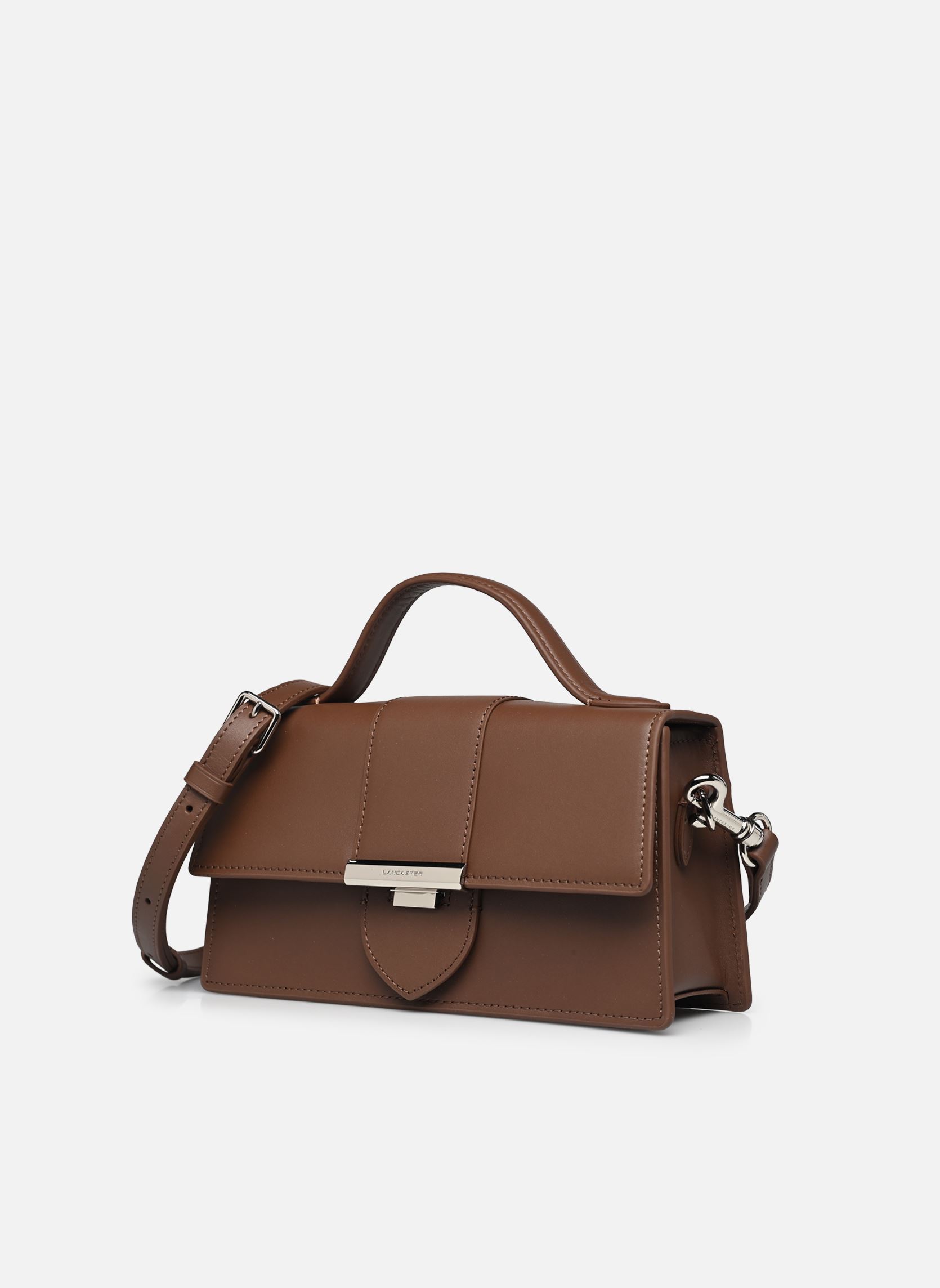 Sacs à main Sac baguette A rabat avec fermoir Paris femme marron Lancaster Sacs à main Sac baguette A rabat avec fermoir Paris femme marron MARRON