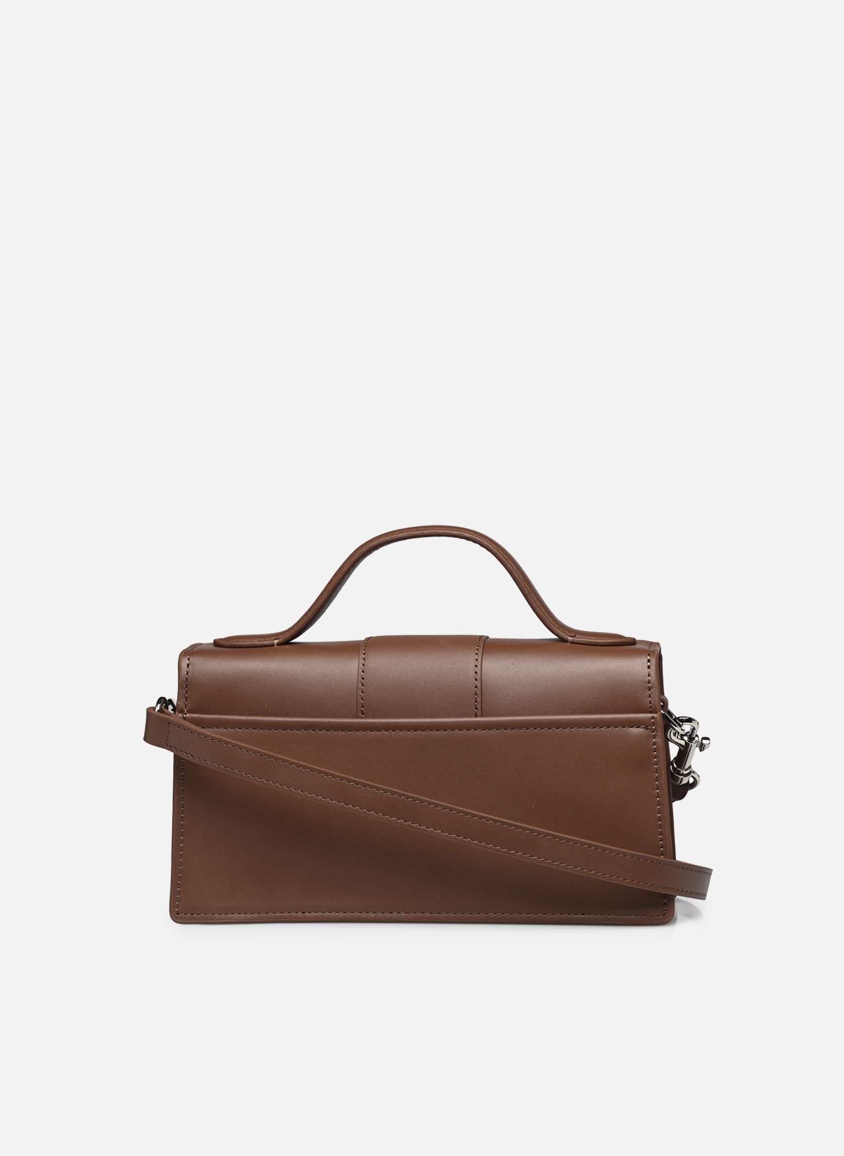 Sacs à main Sac baguette A rabat avec fermoir Paris femme marron Lancaster Sacs à main Sac baguette A rabat avec fermoir Paris femme marron MARRON