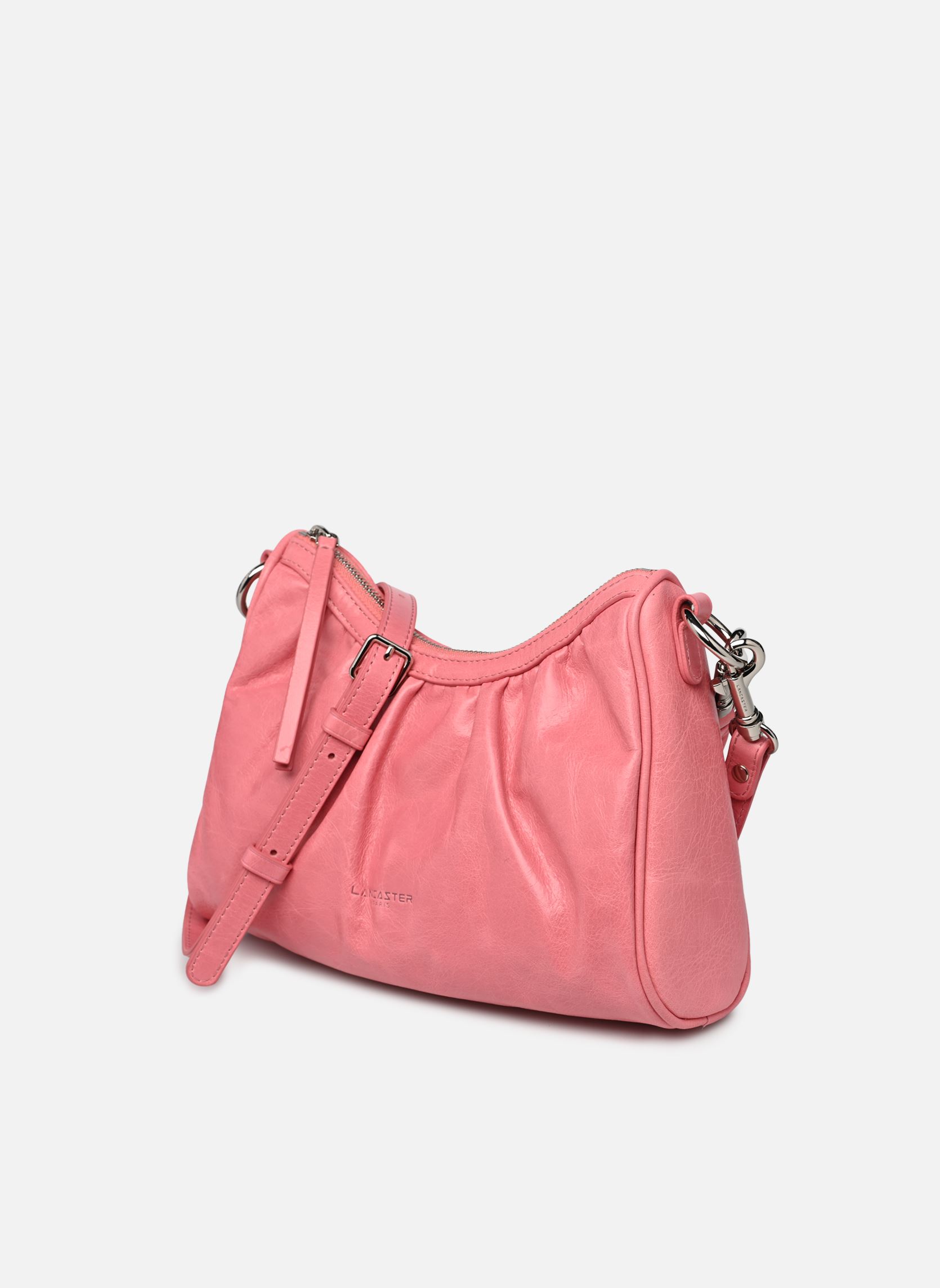Sacs Sac baguette Zippé Rétro Chouchou femme rose Lancaster Sacs Sac baguette Zippé Rétro Chouchou femme rose ROSE