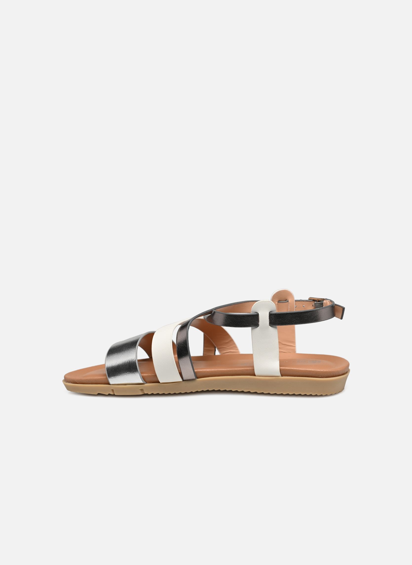 Sandalen QL4628_ARGENT/ETAIN damen silber Divine Factory Sandalen QL4628_ARGENT/ETAIN damen silber Argent/Etain