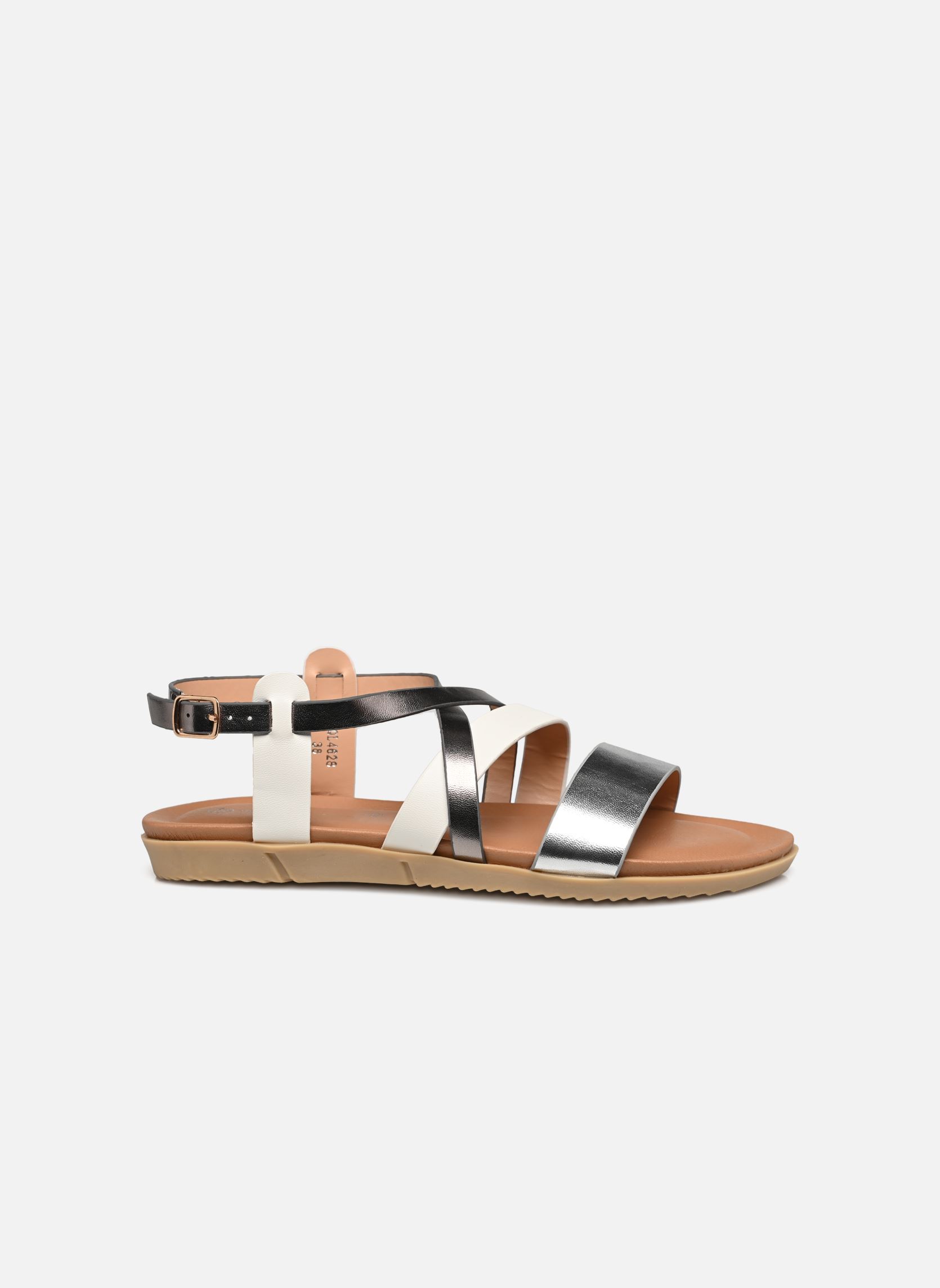 Sandalen QL4628_ARGENT/ETAIN damen silber Divine Factory Sandalen QL4628_ARGENT/ETAIN damen silber Argent/Etain