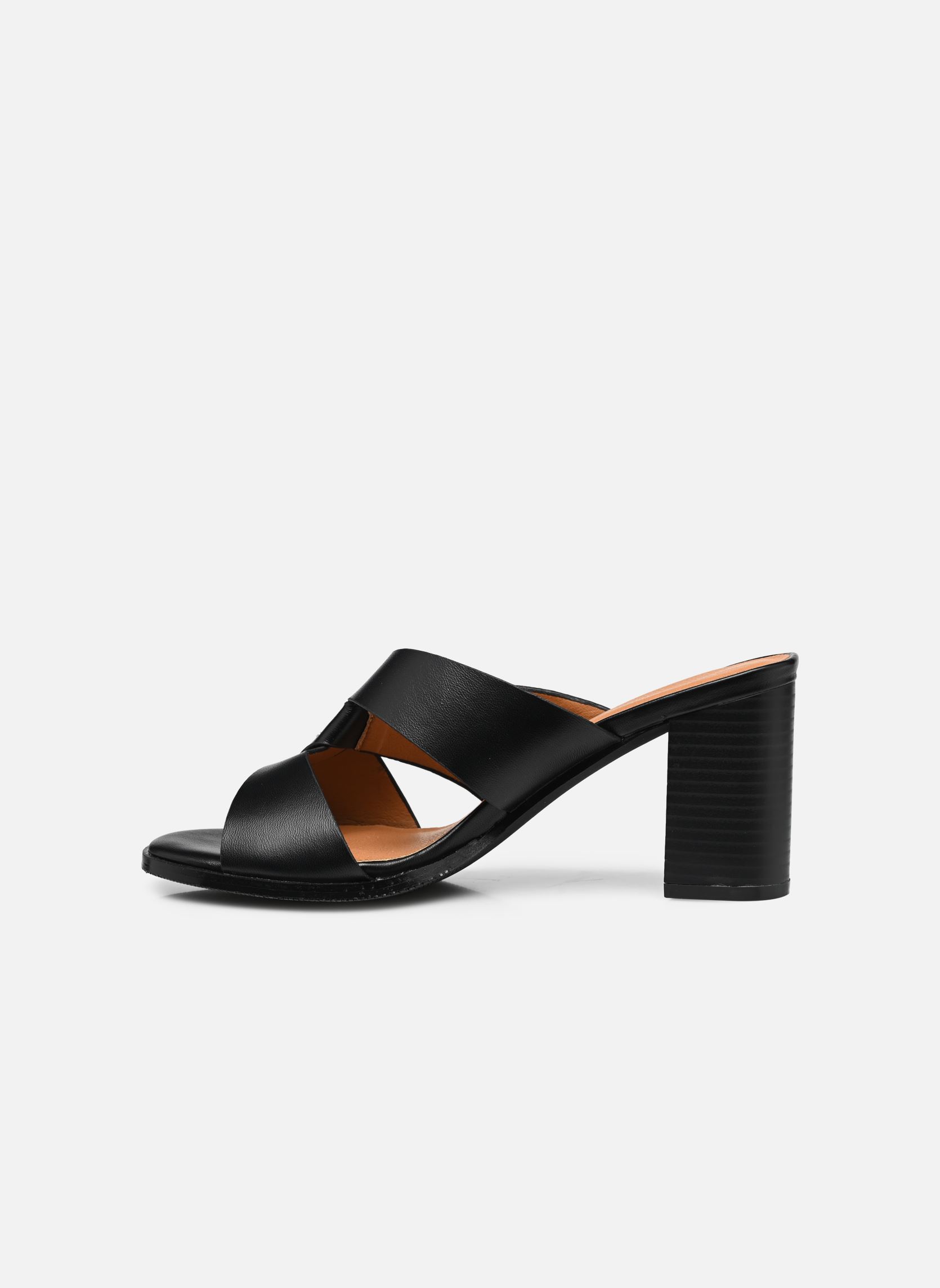 Pantoletten QL4820_NOIR damen schwarz Divine Factory Pantoletten QL4820_NOIR damen schwarz Noir