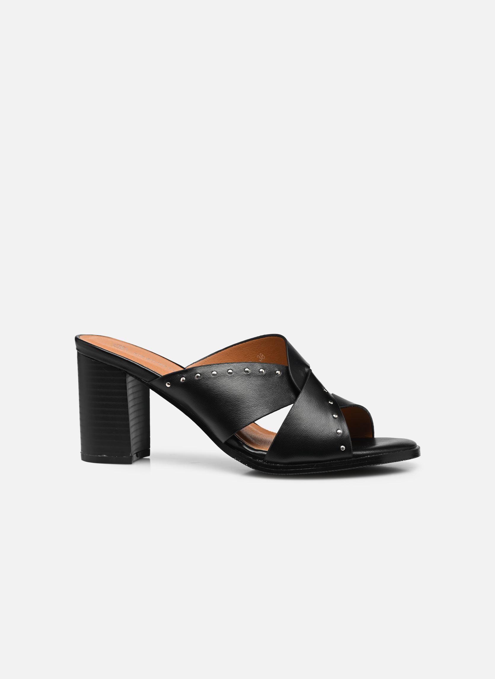 Pantoletten QL4820_NOIR damen schwarz Divine Factory Pantoletten QL4820_NOIR damen schwarz Noir