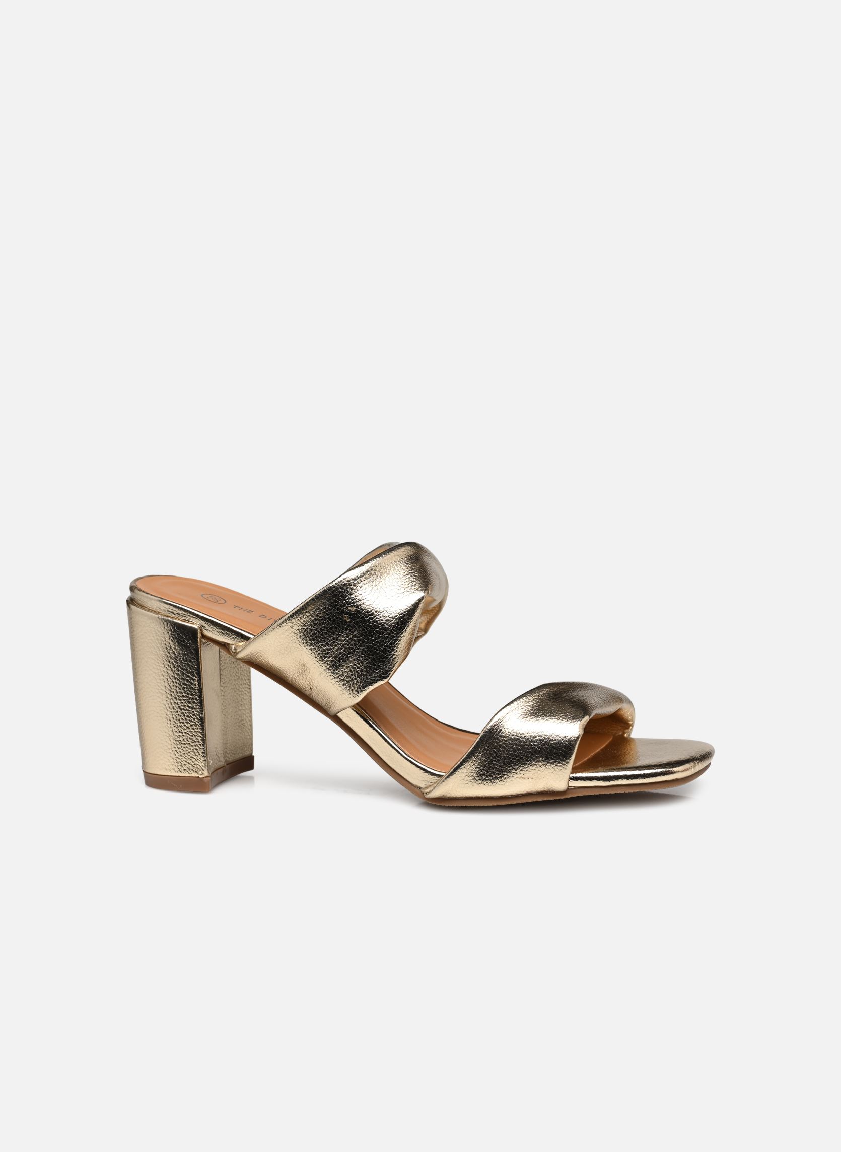 Mules QL4821_DORE femme or et bronze Divine Factory Mules QL4821_DORE femme or et bronze Noir