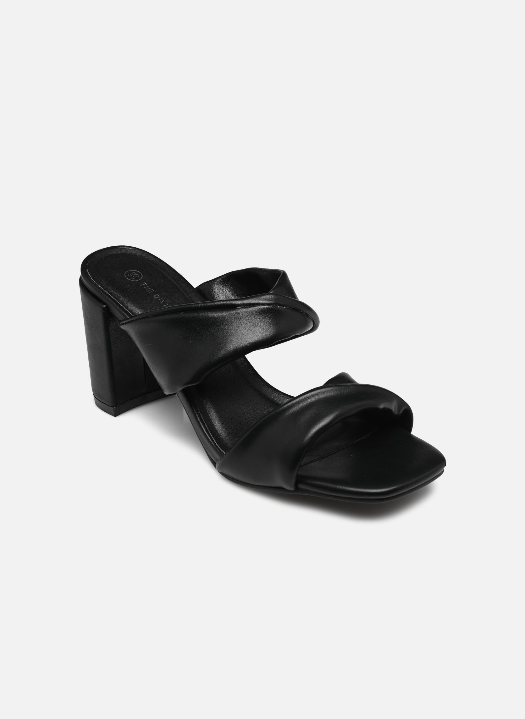 Muilen QL4821_NOIR dames zwart Divine Factory Muilen QL4821_NOIR dames zwart Noir