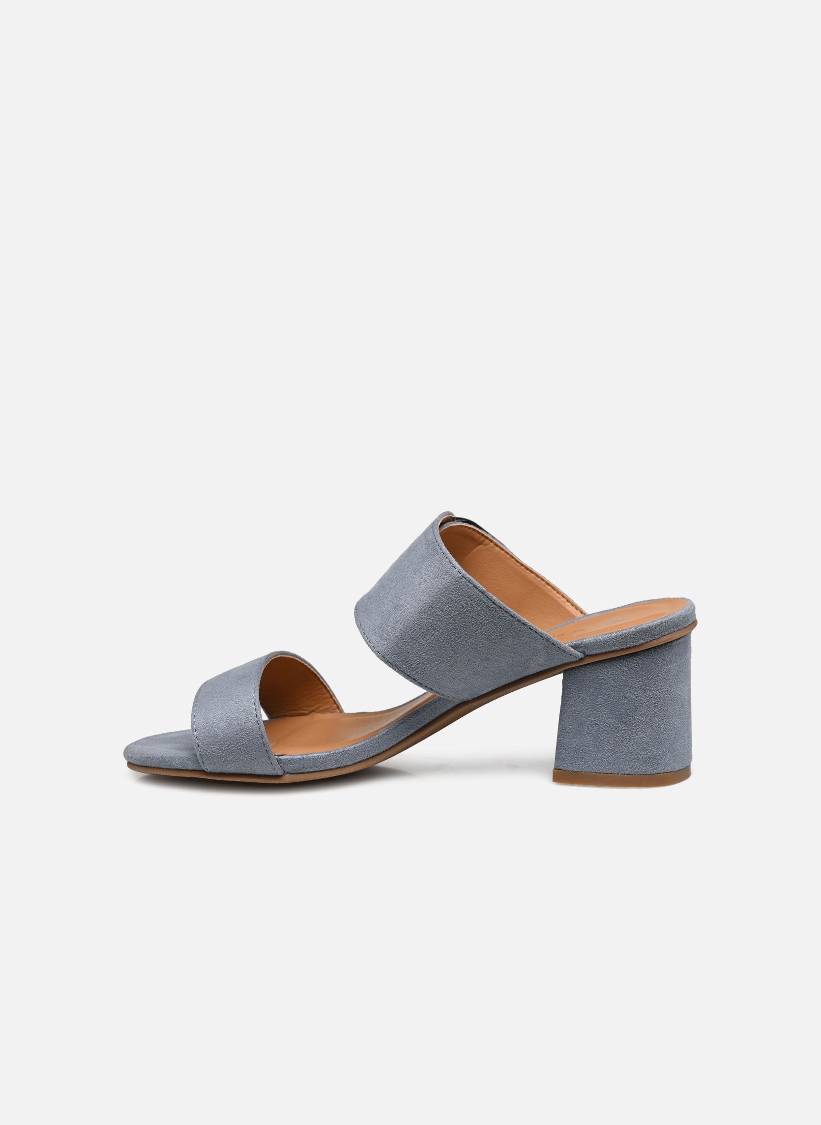 Pantoletten QL4822_BLEU damen blau Divine Factory Pantoletten QL4822_BLEU damen blau Bleu