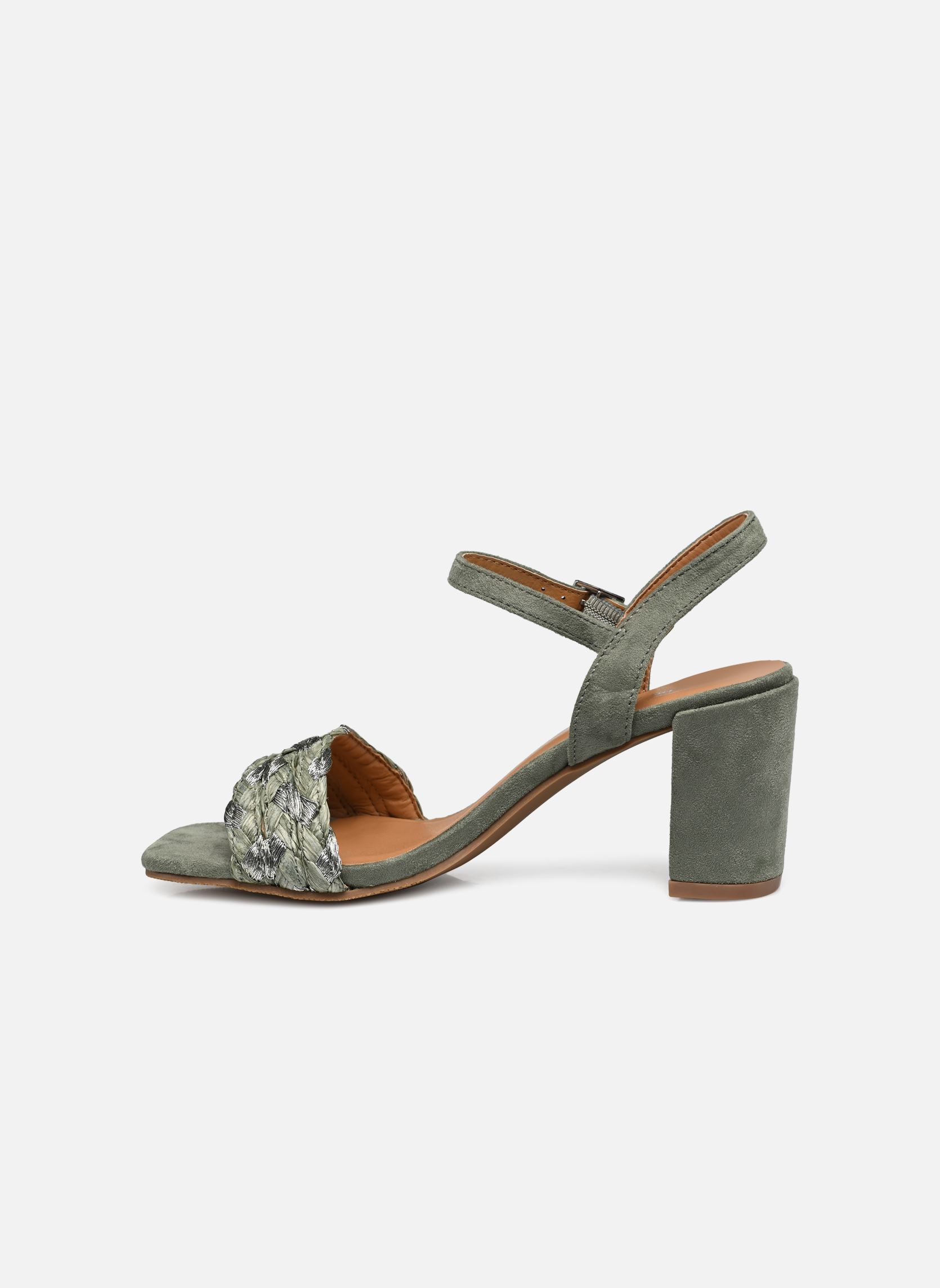 Sandalen QL4823_VERT D'EAU dames groen Divine Factory Sandalen QL4823_VERT D'EAU dames groen Vert d'eau