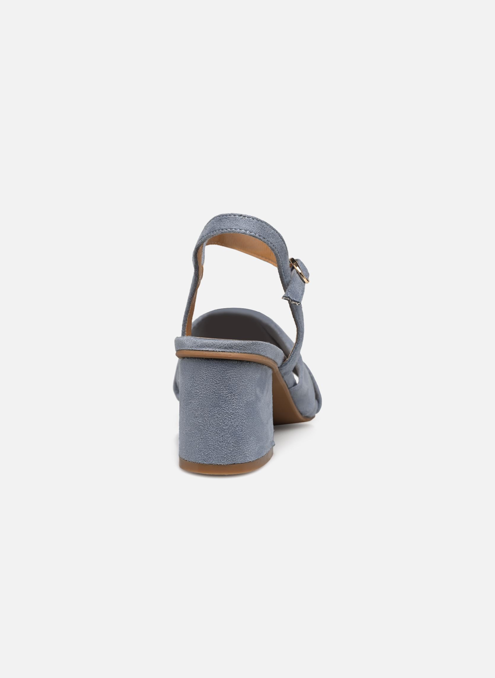 Sandalen QL4825_BLEU damen blau Divine Factory Sandalen QL4825_BLEU damen blau Bleu