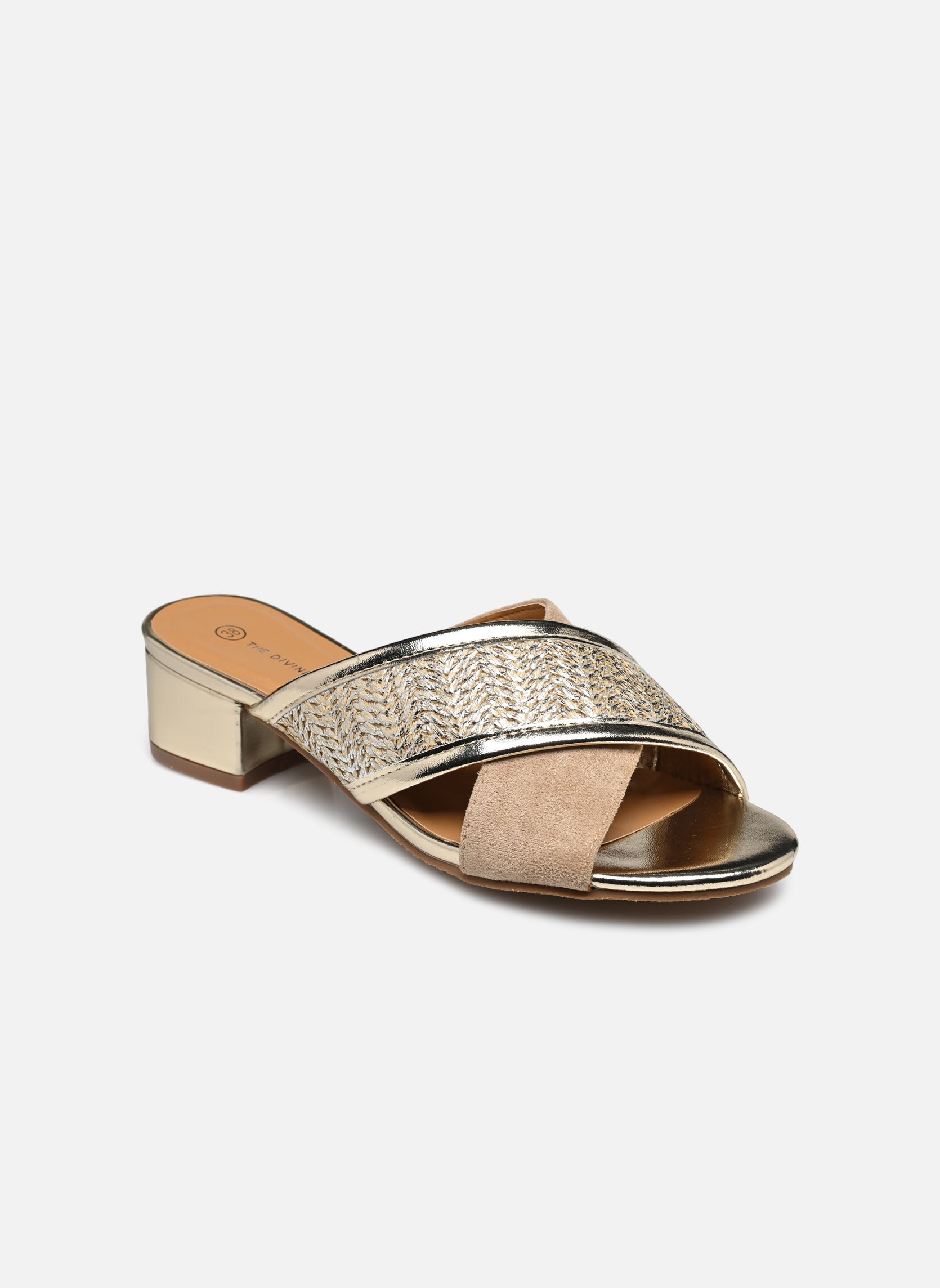 Muilen QL4827_OR dames beige Divine Factory Muilen QL4827_OR dames beige Or