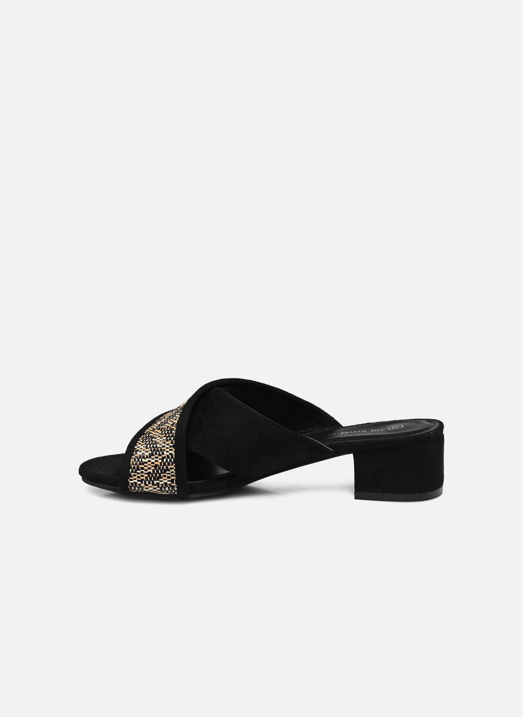 Mules QL4827_NOIR femme noir Divine Factory Mules QL4827_NOIR femme noir Noir