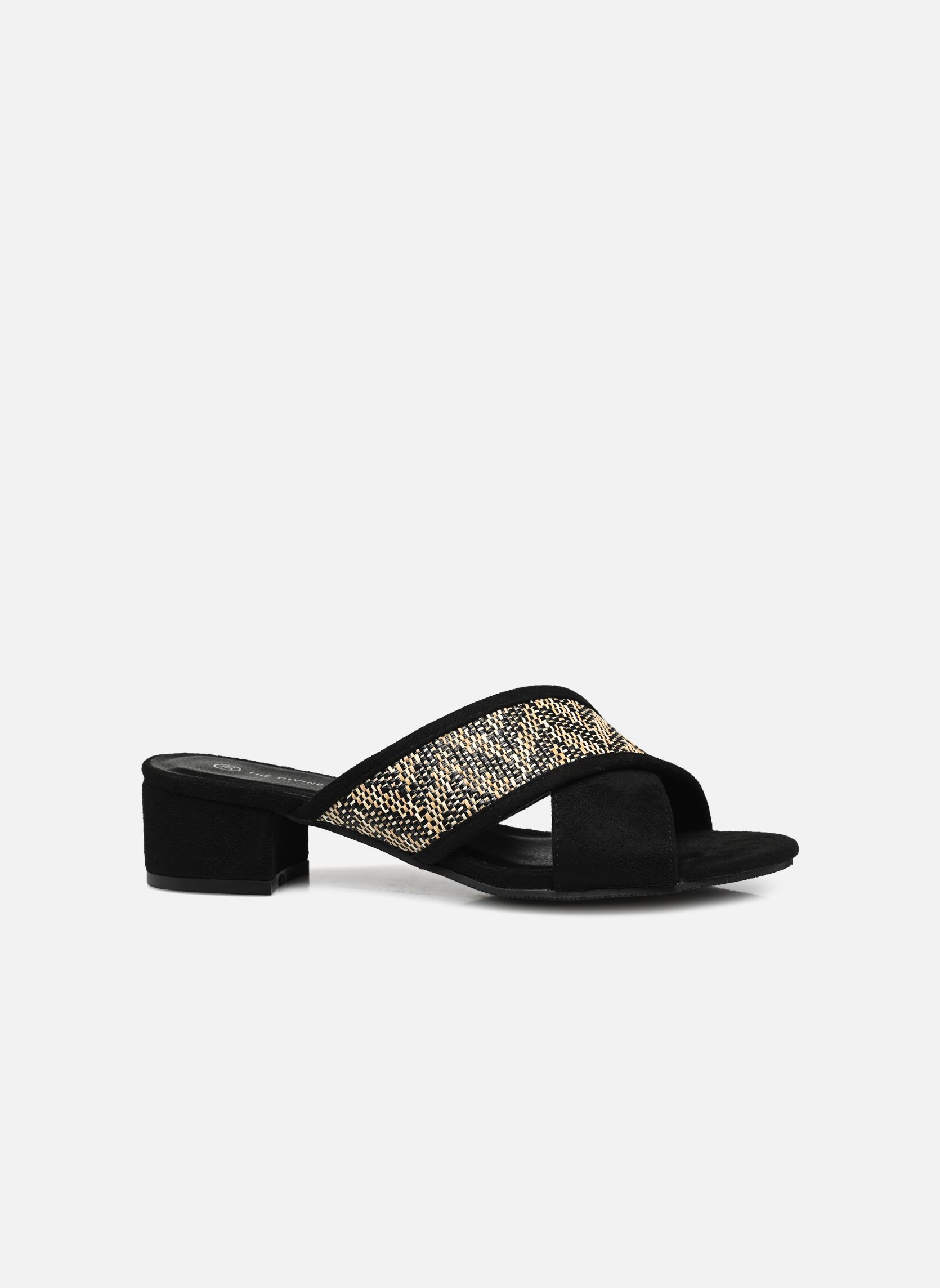 Mules QL4827_NOIR femme noir Divine Factory Mules QL4827_NOIR femme noir Noir