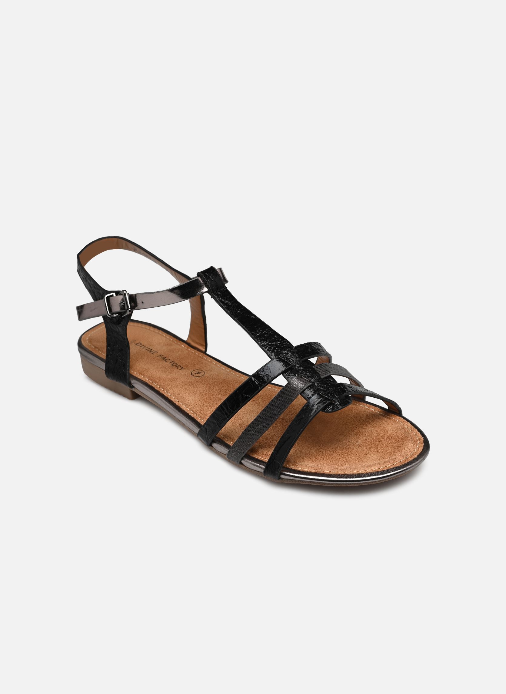 Sandalen FJ4859_ETAIN damen grau Divine Factory Sandalen FJ4859_ETAIN damen grau Etain