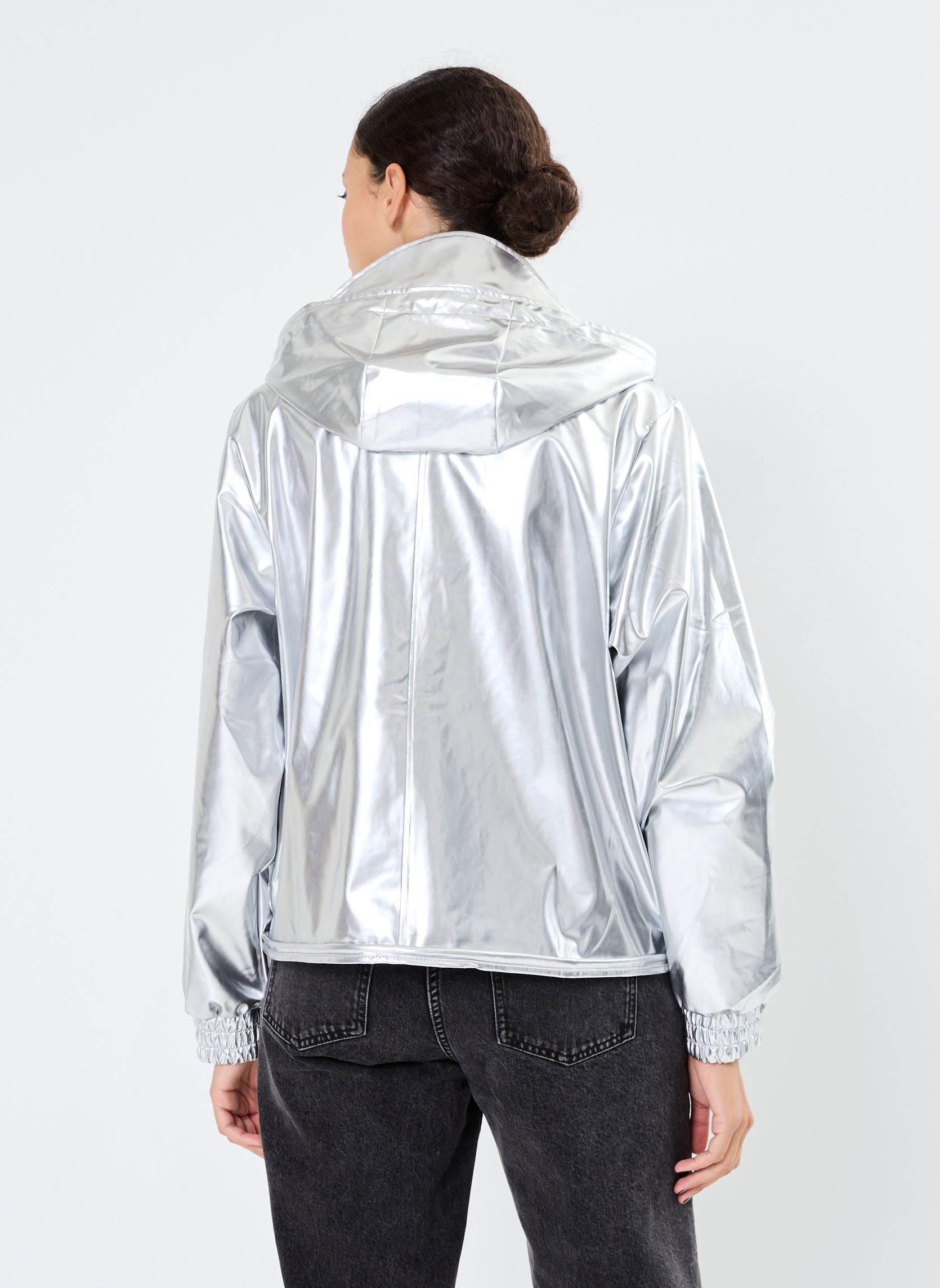 Regenjacken String W Jacket W3 damen silber Rains Regenjacken String W Jacket W3 damen silber MIRROR