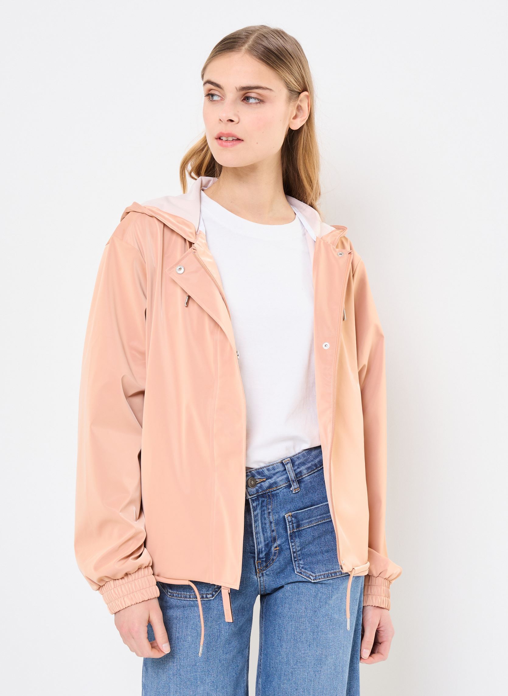 Regenjassen String W Jacket W3 dames beige Rains Regenjassen String W Jacket W3 dames beige COY