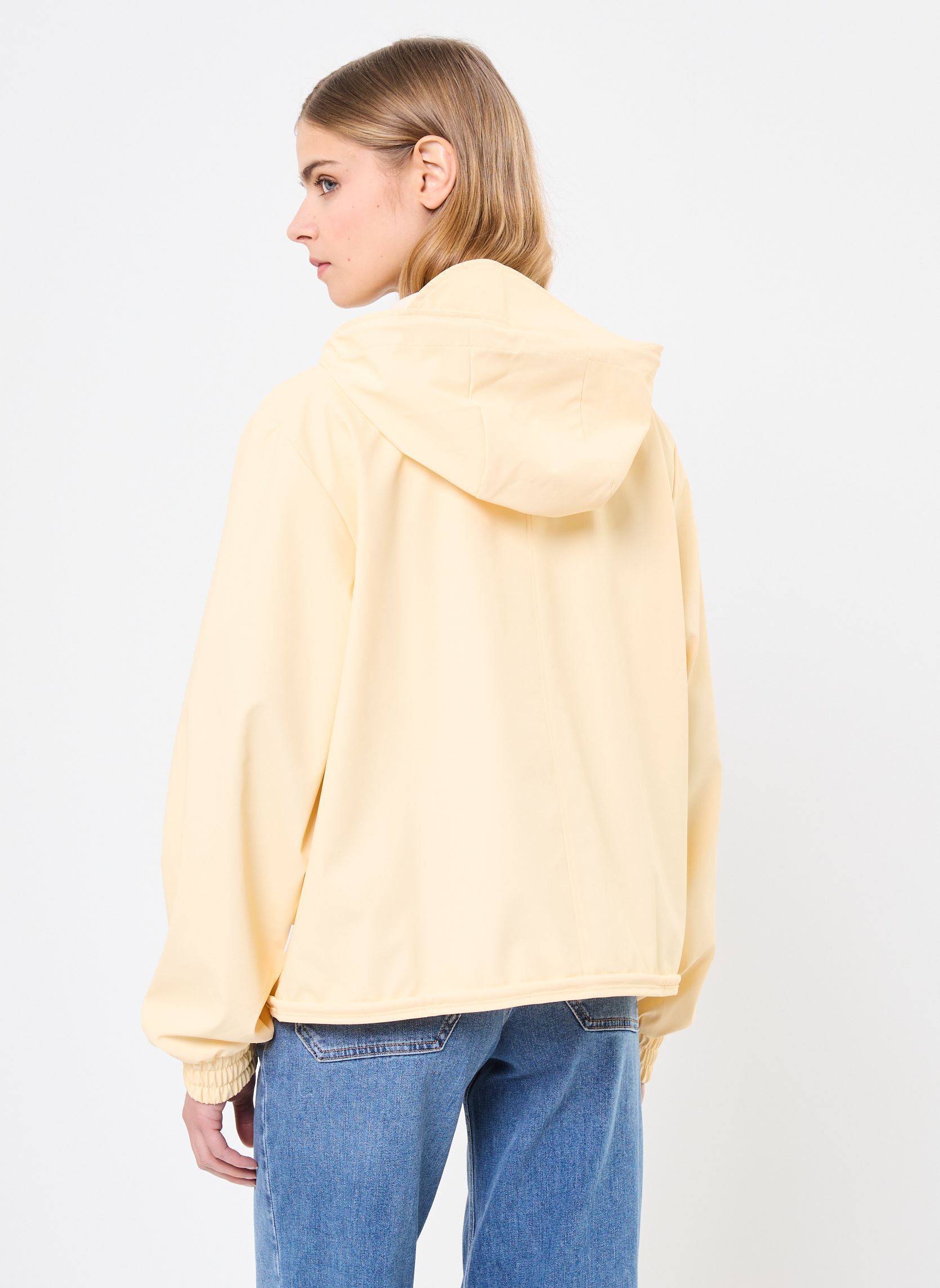Regenjassen String W Jacket W3 dames wit Rains Regenjassen String W Jacket W3 dames wit GLEAM