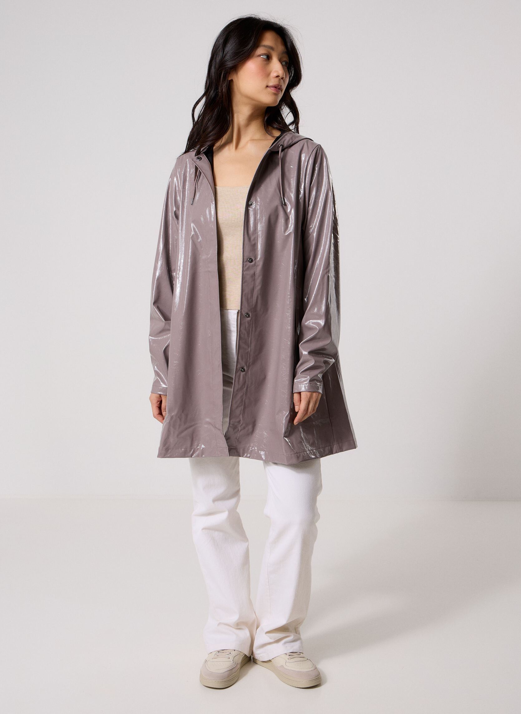 Vestes imperméable A-Line W Jacket W3 gris Rains Vestes imperméable A-Line W Jacket W3 gris CINDER GLAZE