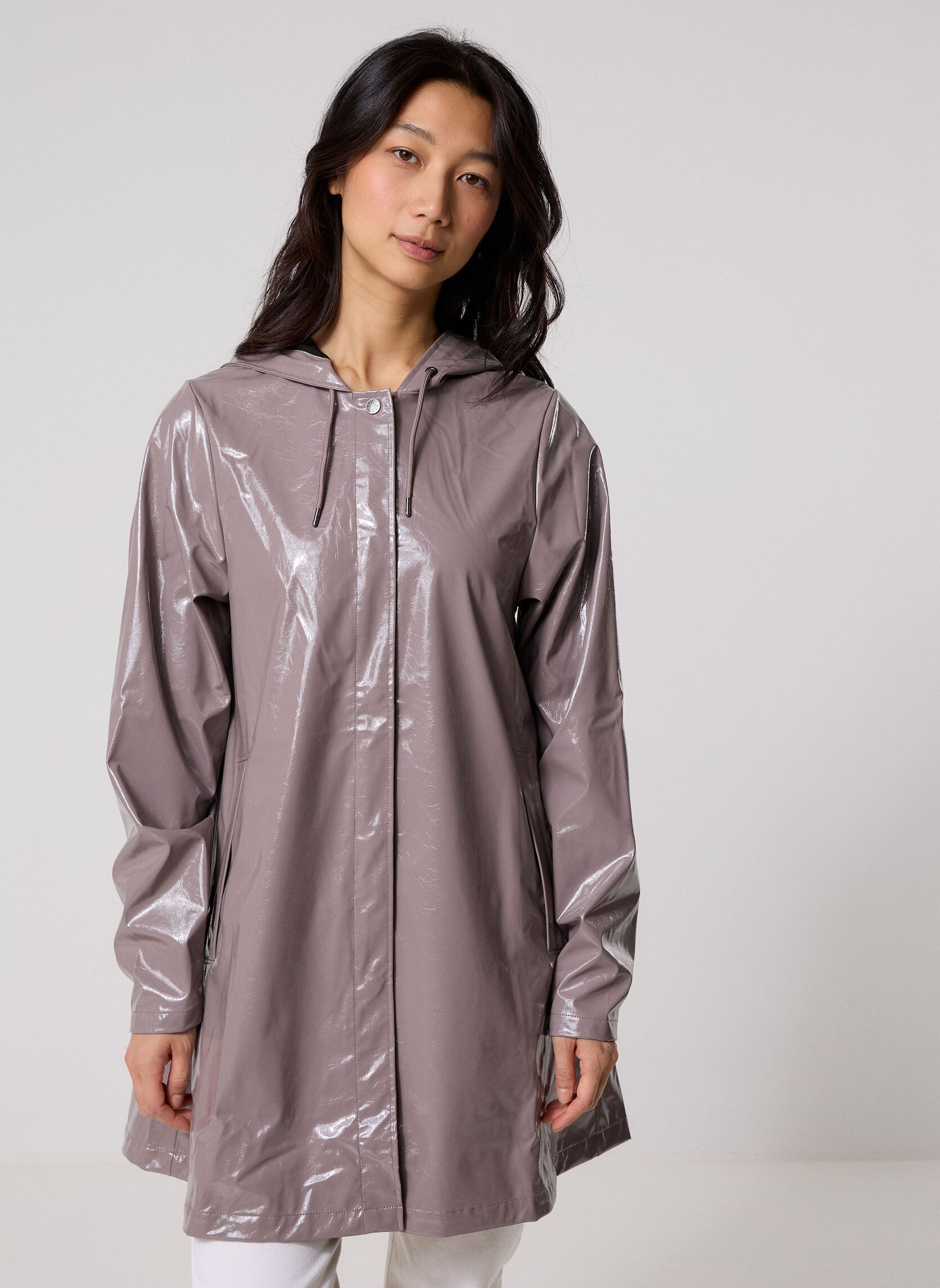 Vestes imperméable A-Line W Jacket W3 gris Rains Vestes imperméable A-Line W Jacket W3 gris CINDER GLAZE