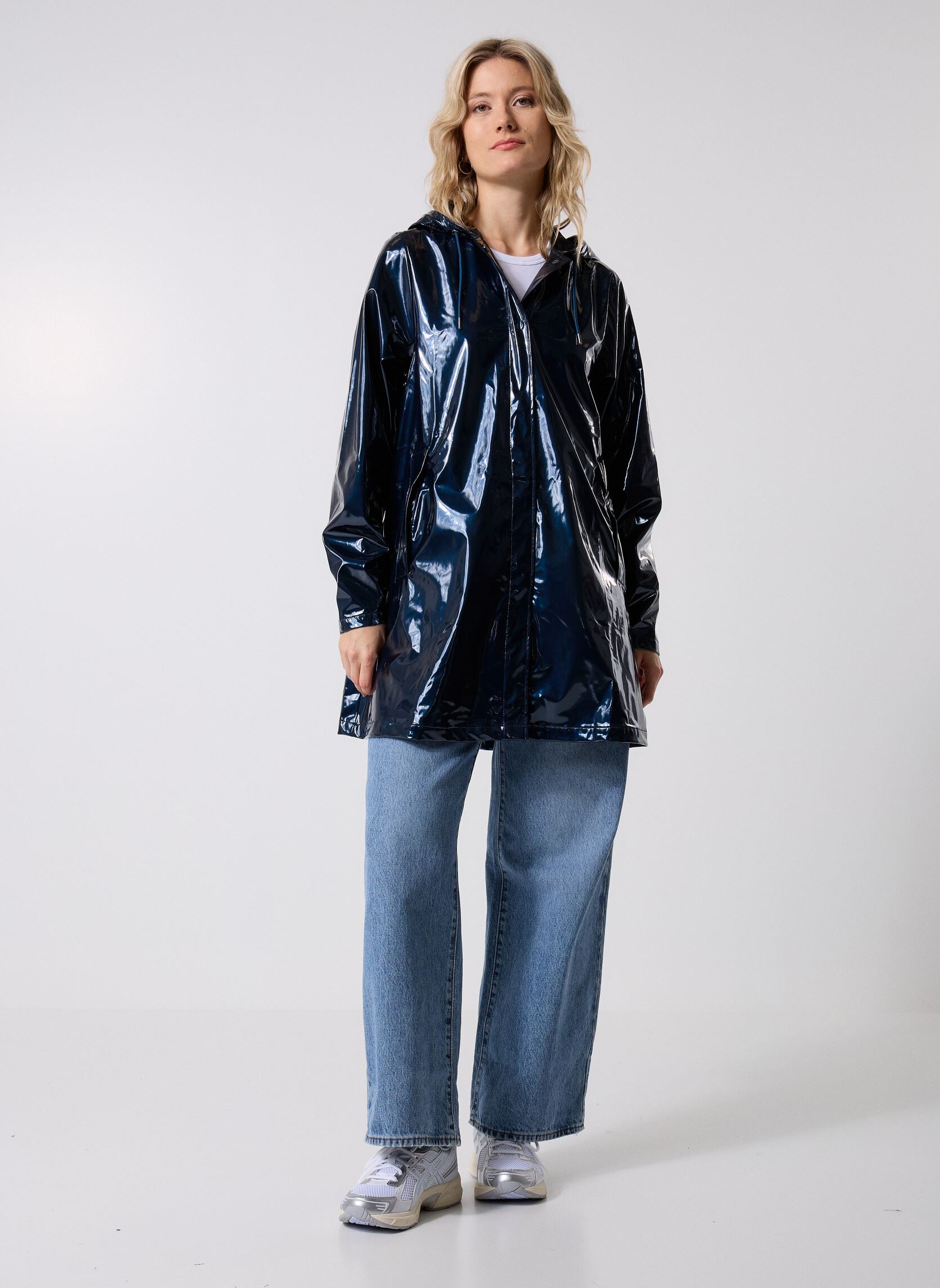 Regenjassen A-Line W Jacket W3 dames blauw Rains Regenjassen A-Line W Jacket W3 dames blauw SPILL