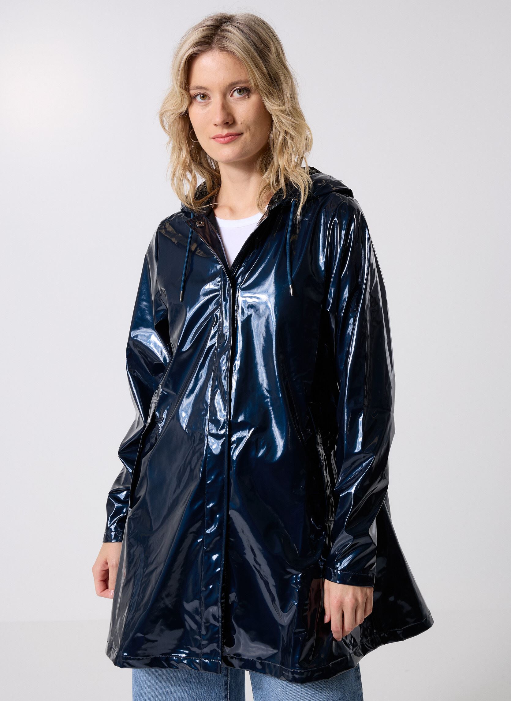 Regenjassen A-Line W Jacket W3 dames blauw Rains Regenjassen A-Line W Jacket W3 dames blauw SPILL