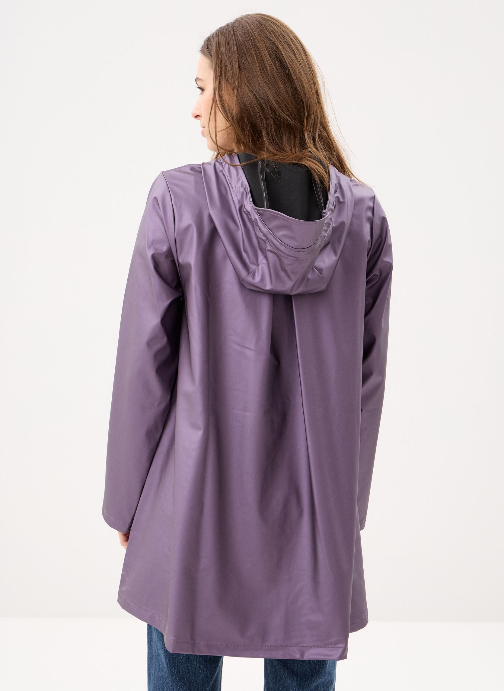 Regenjassen A-Line W Jacket W3 dames paars Rains Regenjassen A-Line W Jacket W3 dames paars BODY