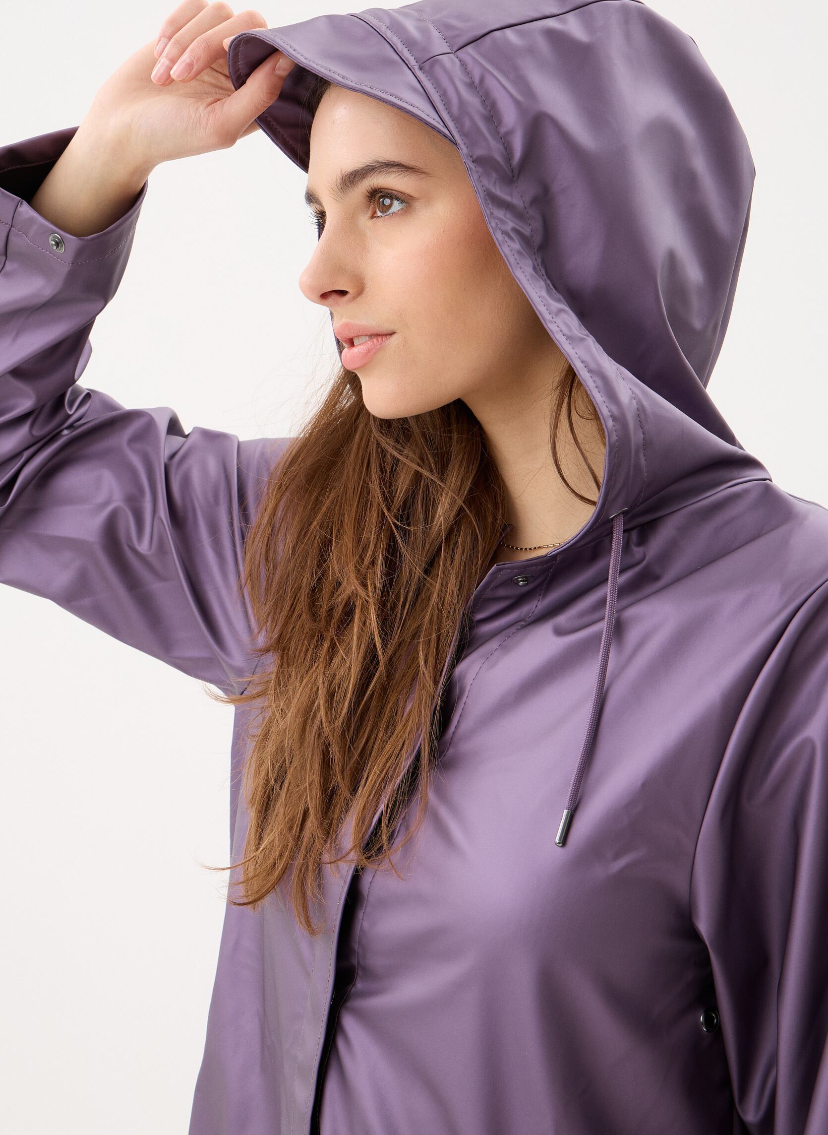 Regenjassen A-Line W Jacket W3 dames paars Rains Regenjassen A-Line W Jacket W3 dames paars BODY