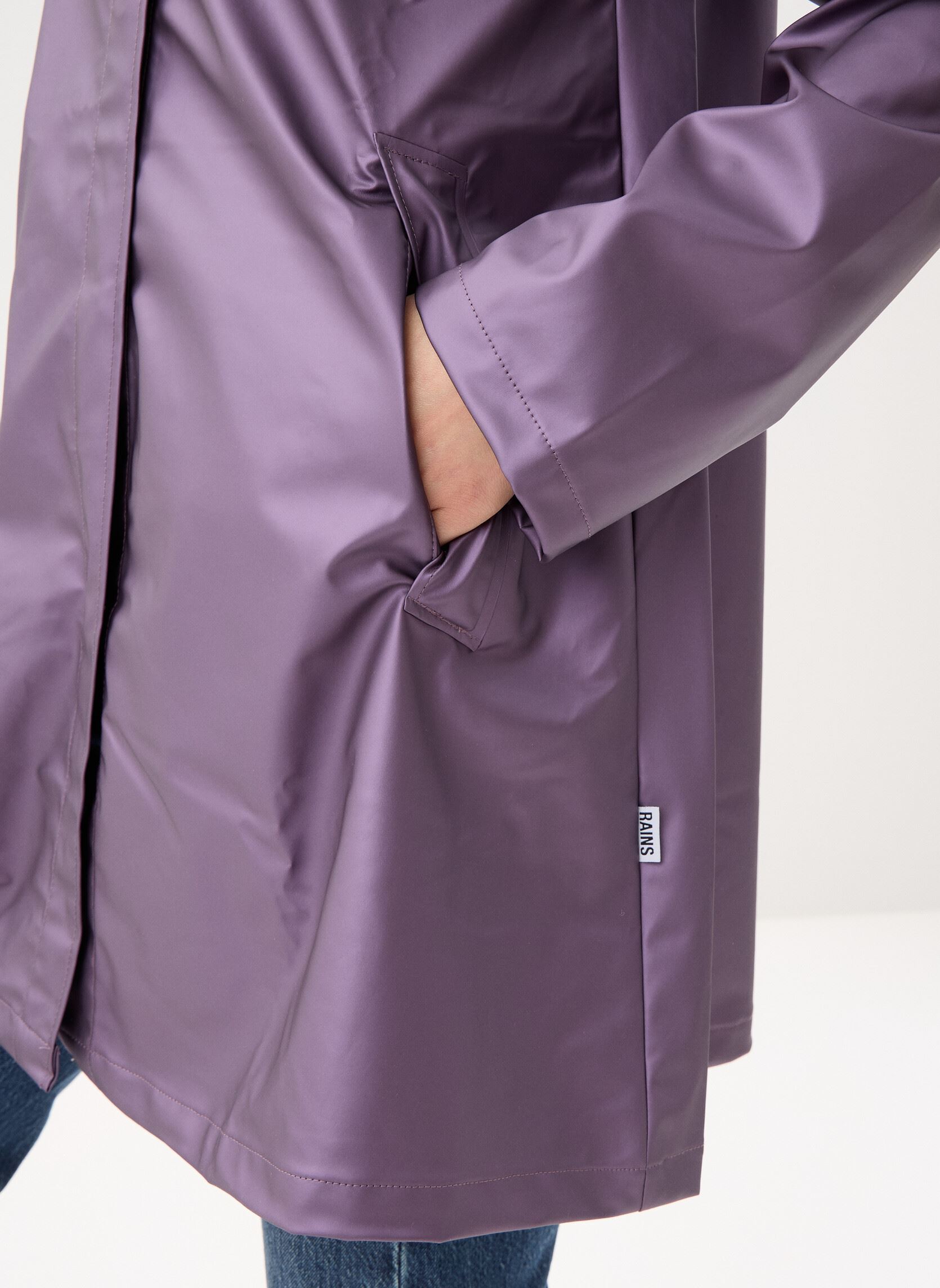 Regenjassen A-Line W Jacket W3 dames paars Rains Regenjassen A-Line W Jacket W3 dames paars BODY