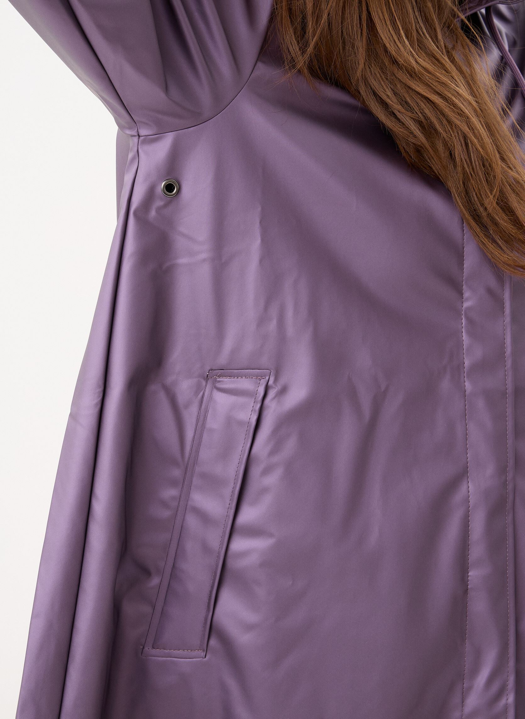 Regenjassen A-Line W Jacket W3 dames paars Rains Regenjassen A-Line W Jacket W3 dames paars BODY