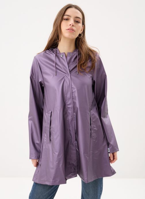 Rains Vestes imperméable A-Line W Jacket W3 femme violet