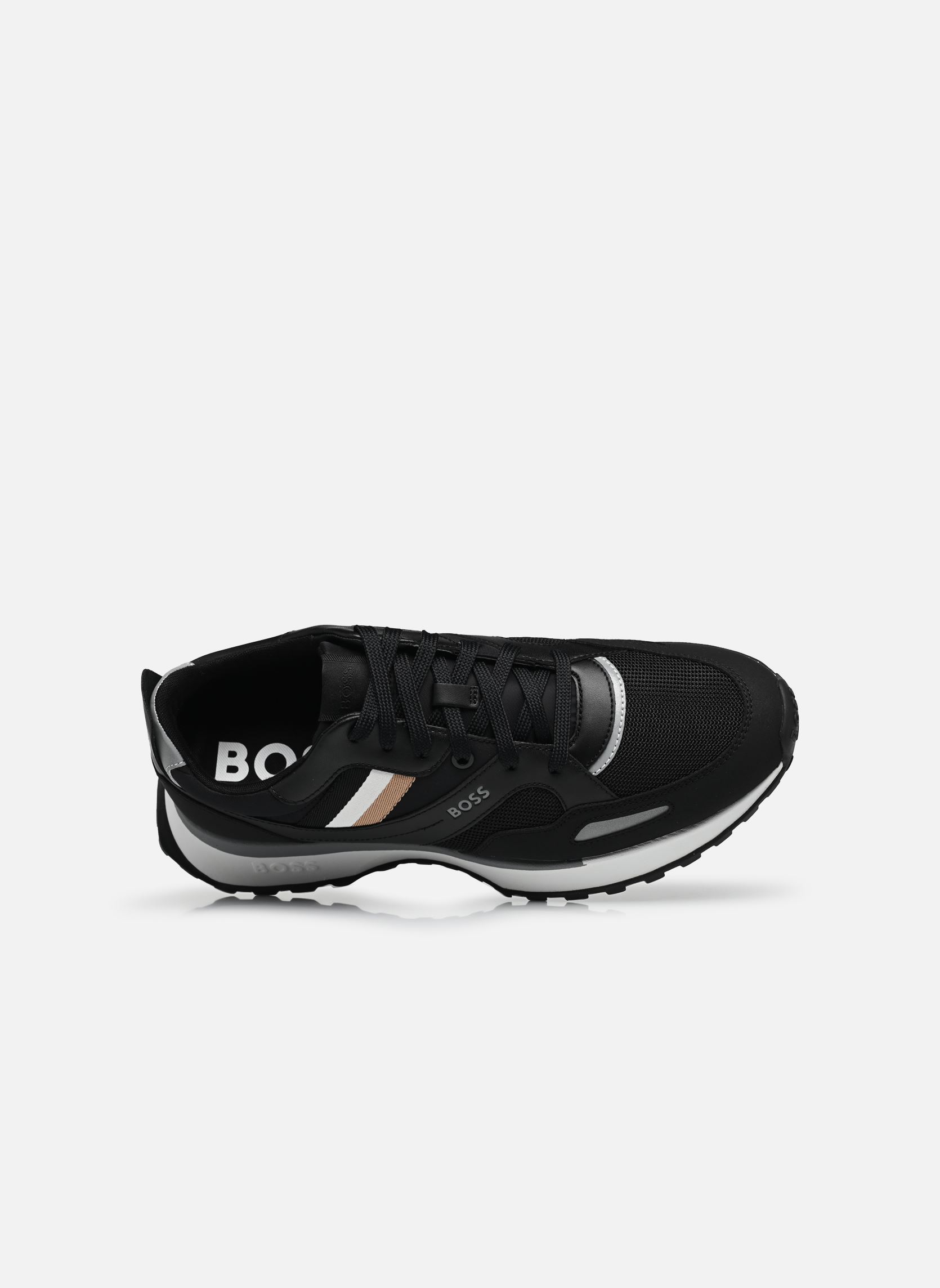 Niedrige Sneaker Jonah_Runn_mx herren schwarz BOSS Niedrige Sneaker Jonah_Runn_mx herren schwarz BLACK NEW