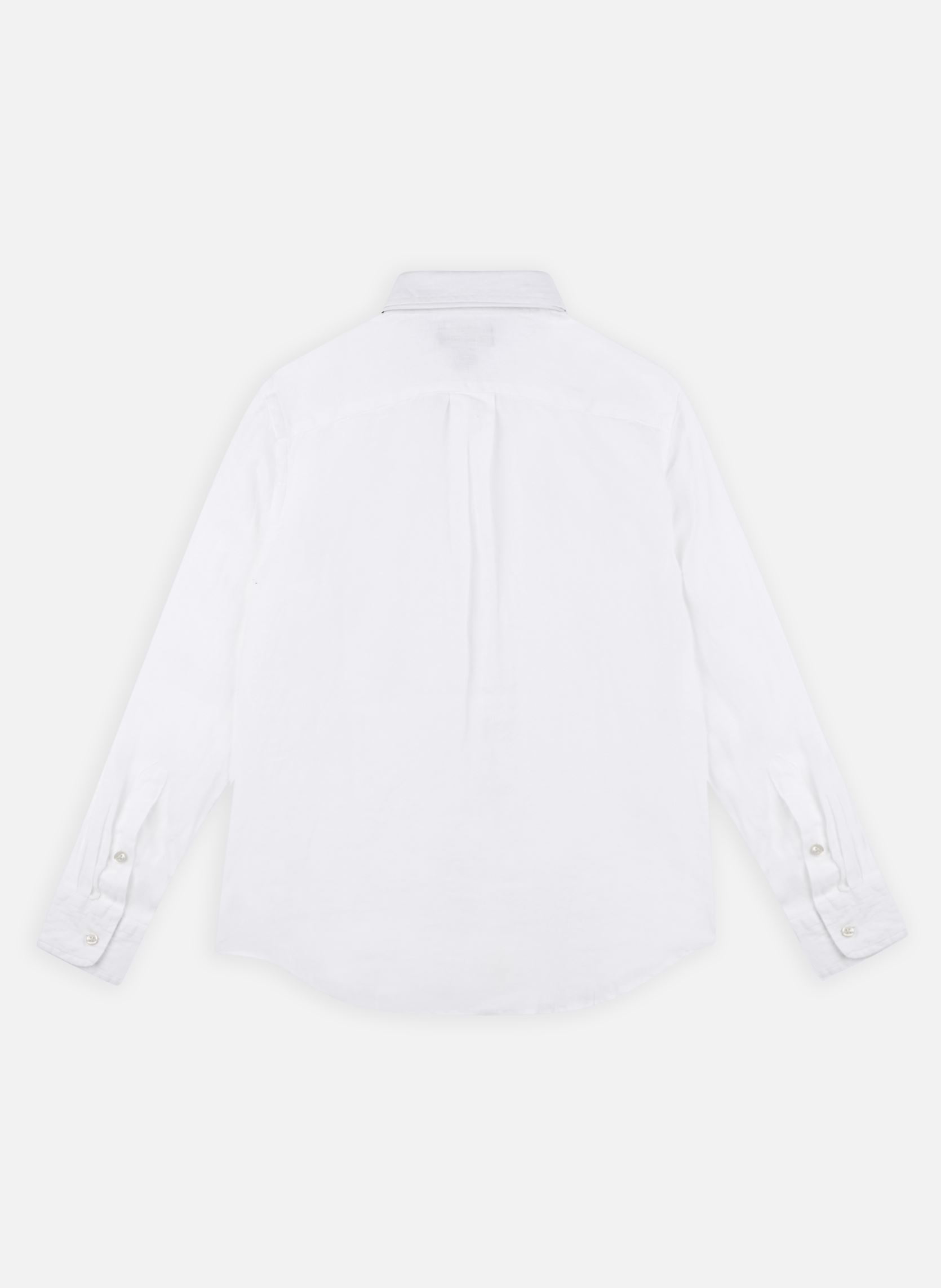 Chemises Chemise en lin 865270 garçon blanc Polo Ralph Lauren Chemises Chemise en lin 865270 garçon blanc WHITE