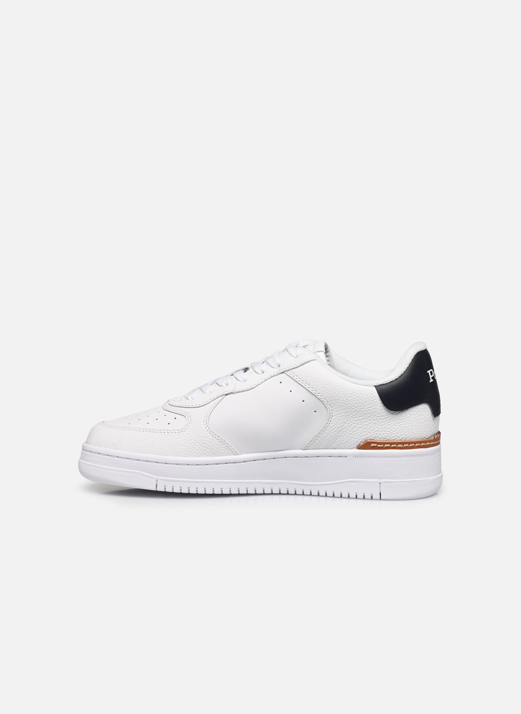 Niedrige Sneaker MASTERS CRT herren weiß Polo Ralph Lauren Niedrige Sneaker MASTERS CRT herren weiß WHITE/NAVY PP