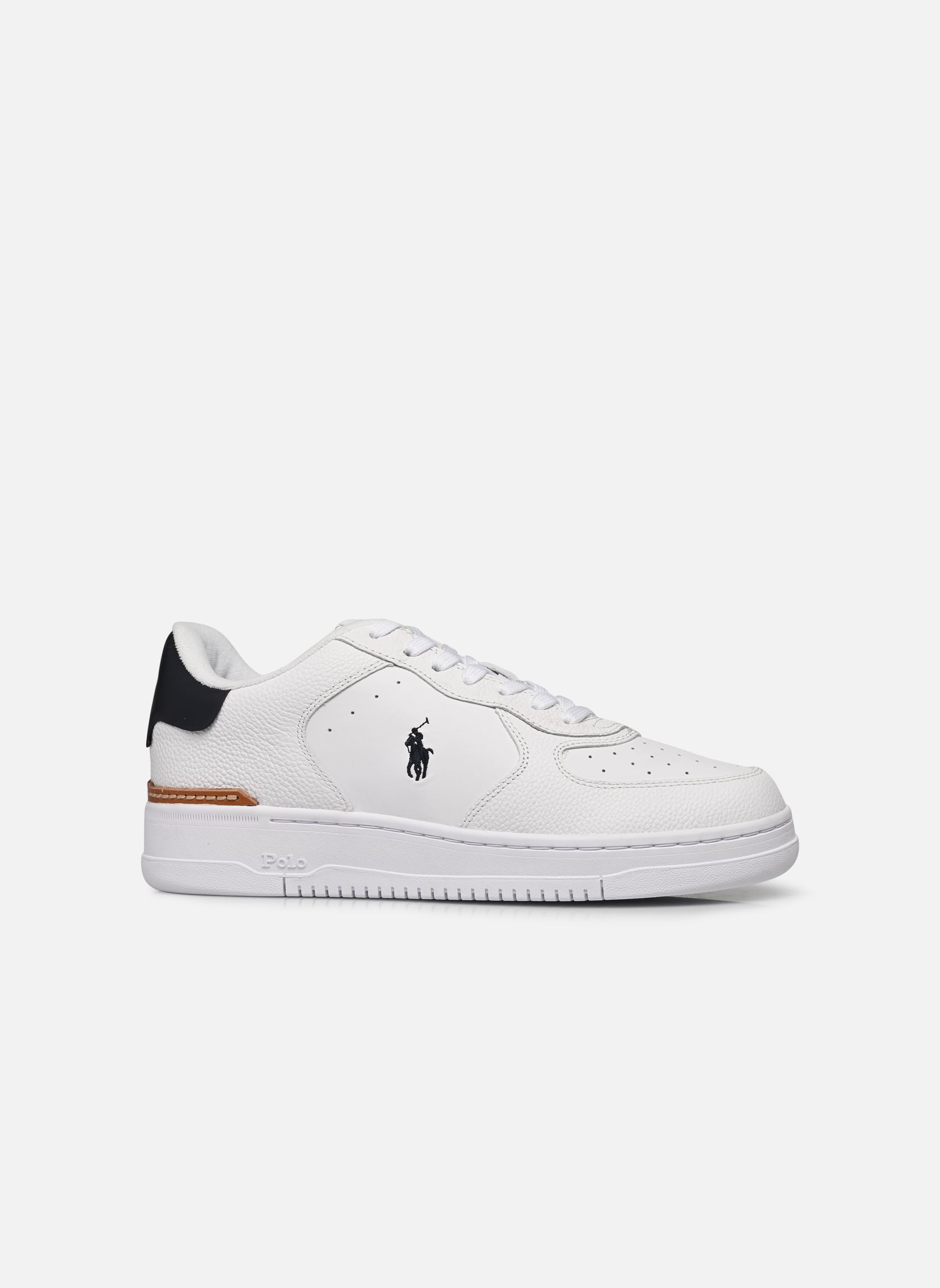 Niedrige Sneaker MASTERS CRT herren weiß Polo Ralph Lauren Niedrige Sneaker MASTERS CRT herren weiß WHITE/NAVY PP