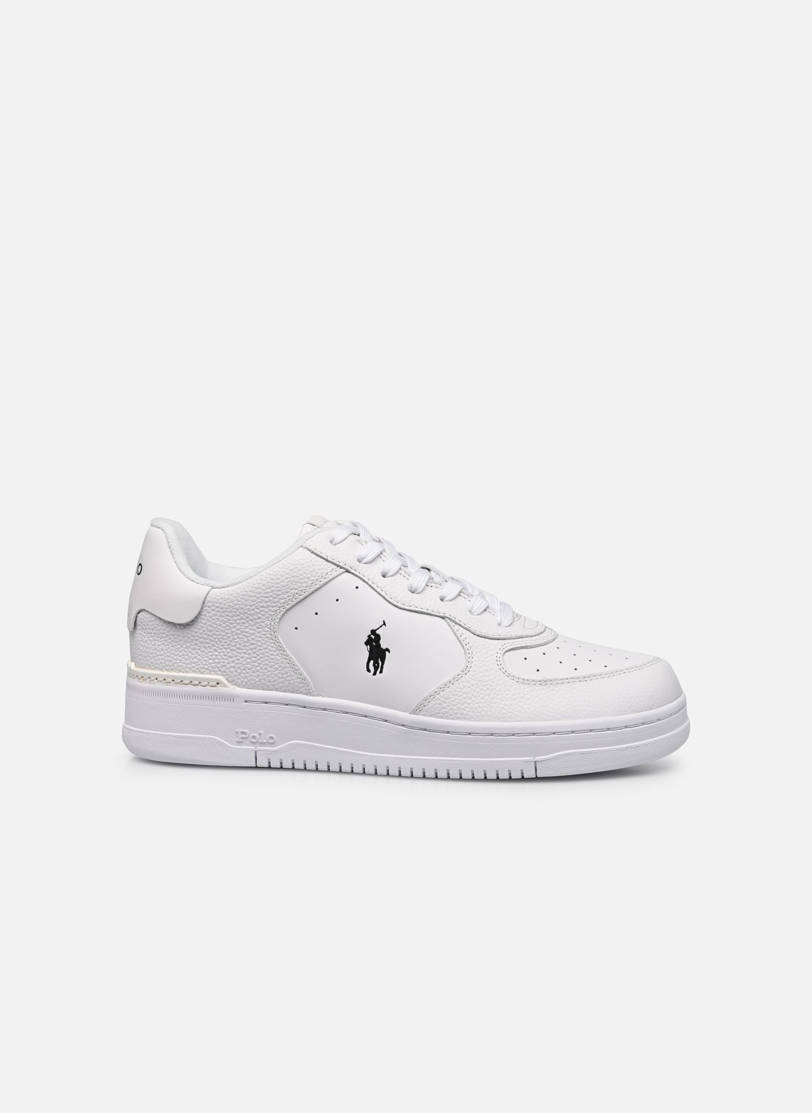 Lage sneakers MASTERS CRT heren wit Polo Ralph Lauren Lage sneakers MASTERS CRT heren wit WHITE/WHITE/BLACK PP