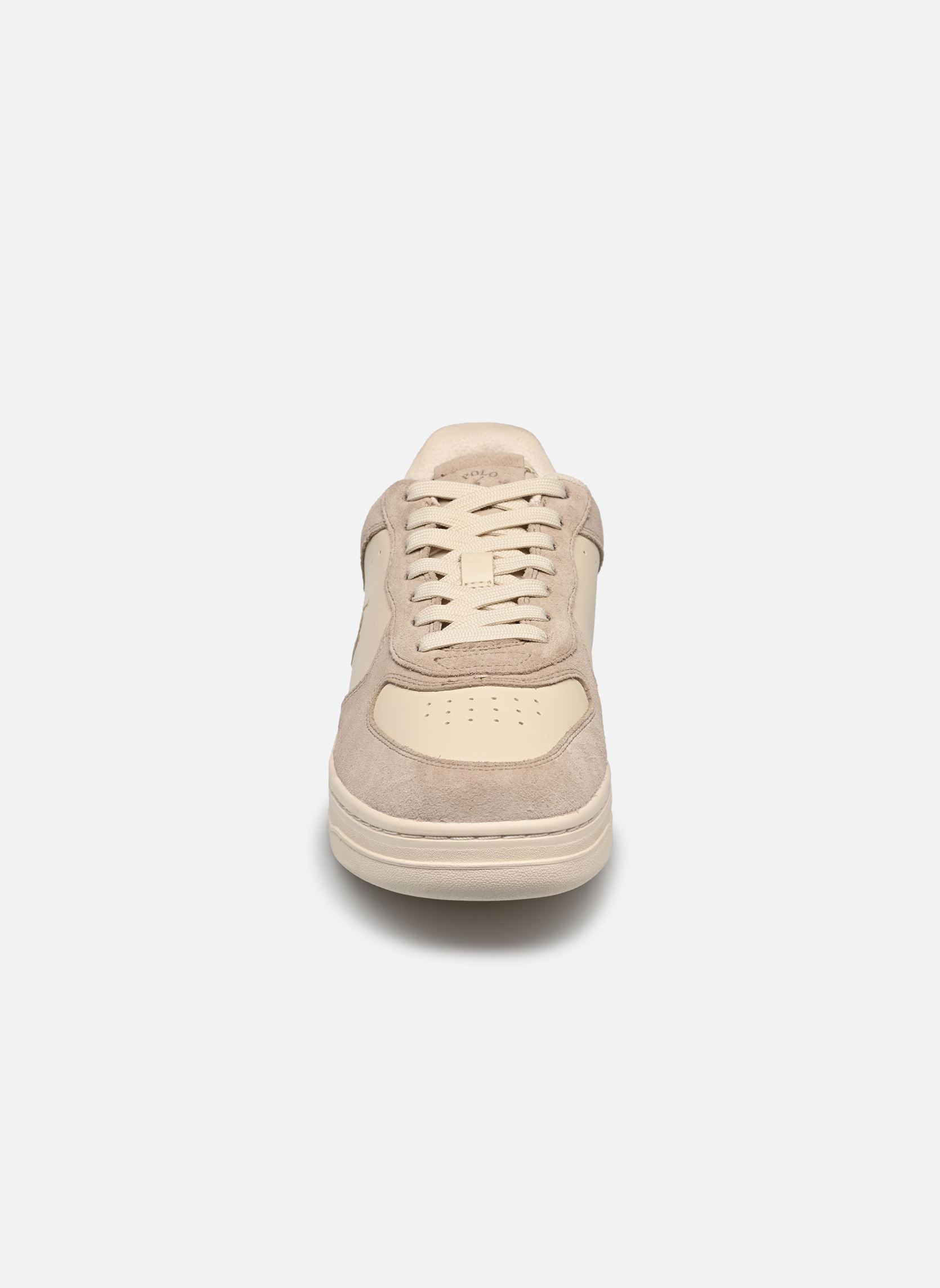 Baskets basses MASTERS CRT homme blanc Polo Ralph Lauren Baskets basses MASTERS CRT homme blanc MILKSHAKE/ECRU