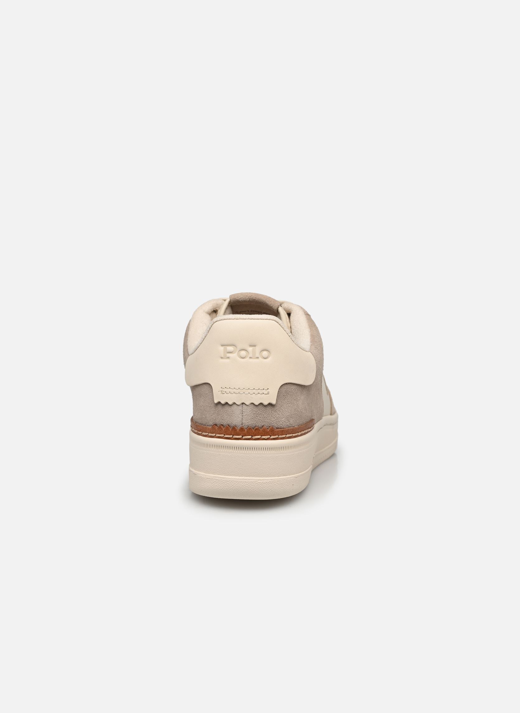 Baskets basses MASTERS CRT homme blanc Polo Ralph Lauren Baskets basses MASTERS CRT homme blanc MILKSHAKE/ECRU