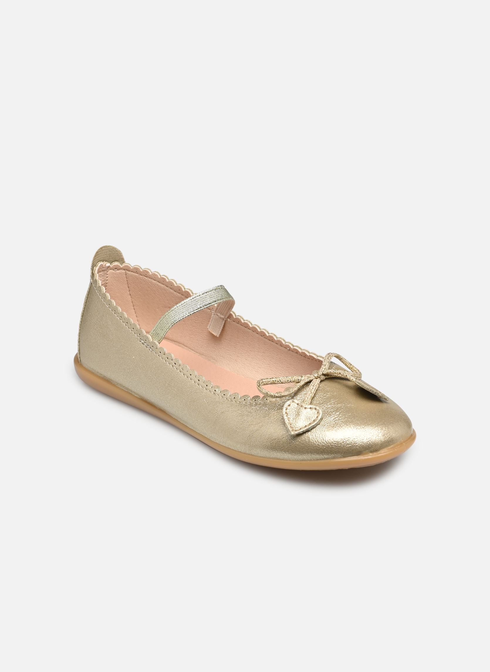 Ballerines NV1 265 19 fille or et bronze Conguitos Ballerines NV1 265 19 fille or et bronze PLATINO