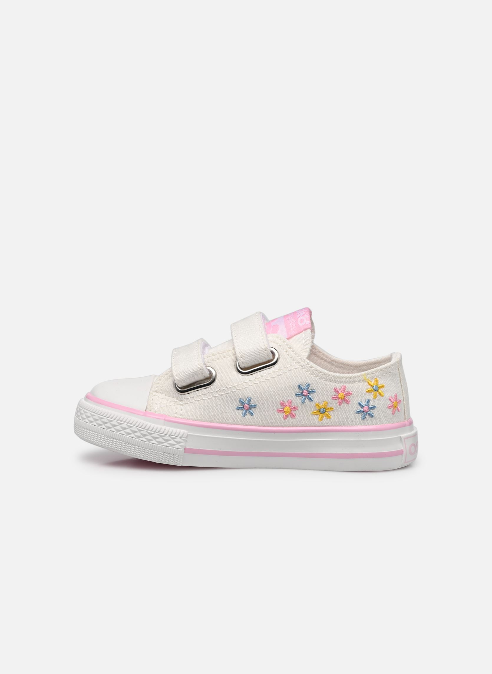 Baskets basses NVS 141 68 fille blanc Conguitos Baskets basses NVS 141 68 fille blanc WHITE